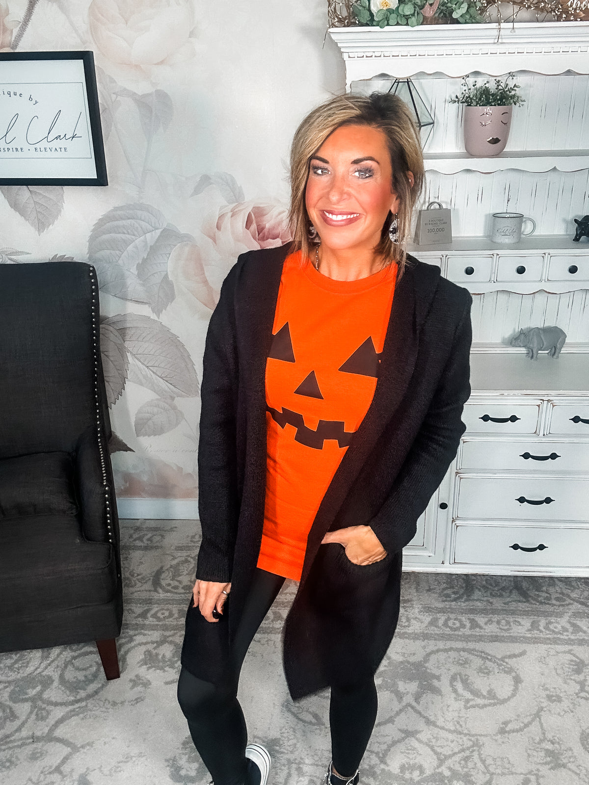 Pumpkin Face Graphic Tee