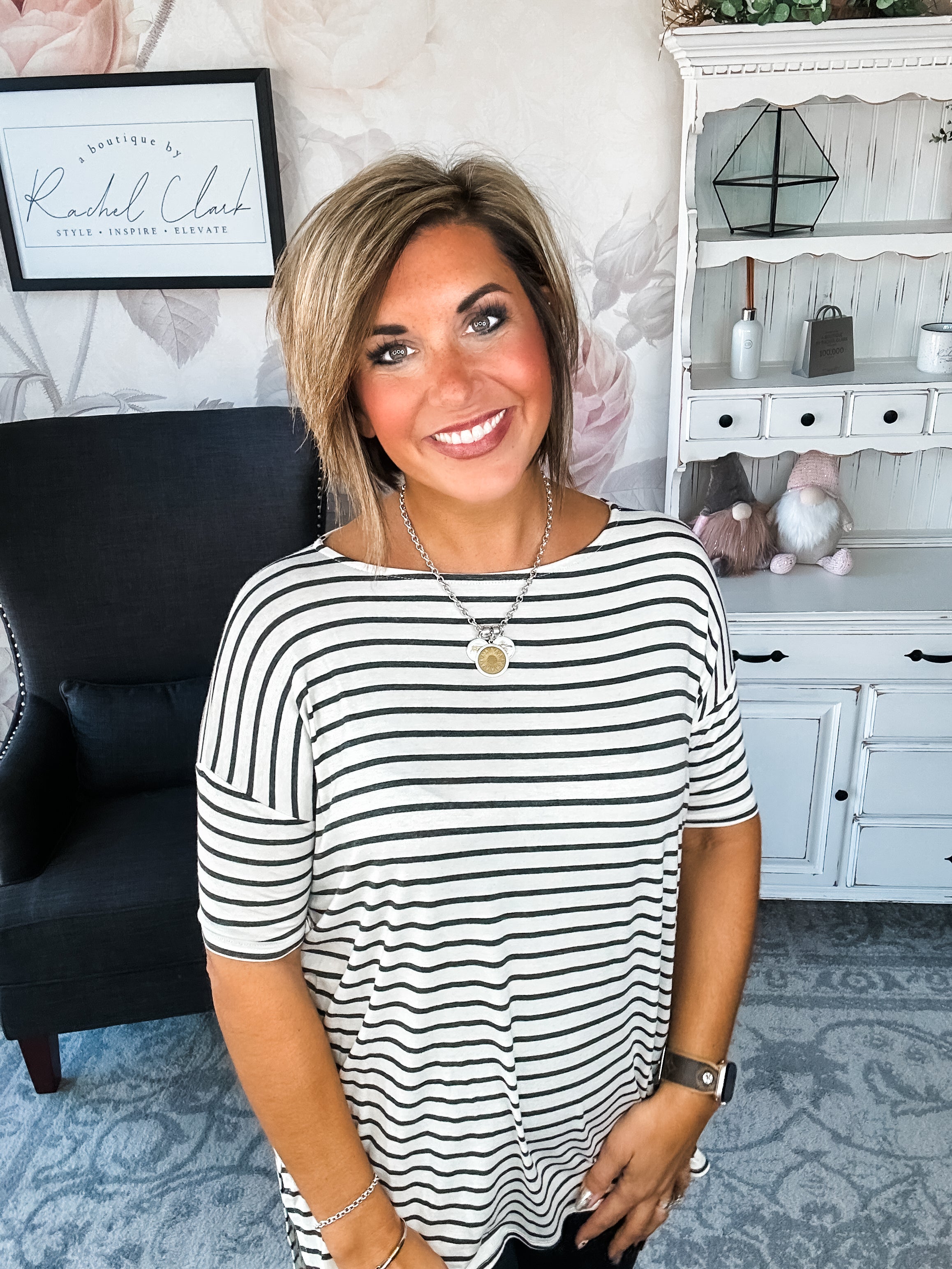 Call Me Back Tunic Top