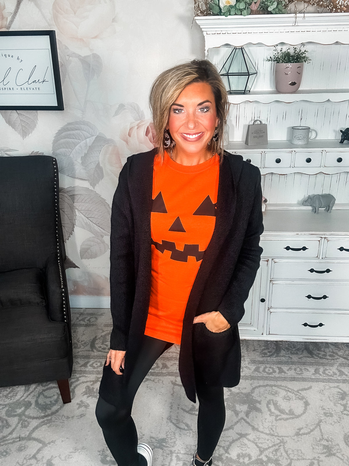 Pumpkin Face Graphic Tee
