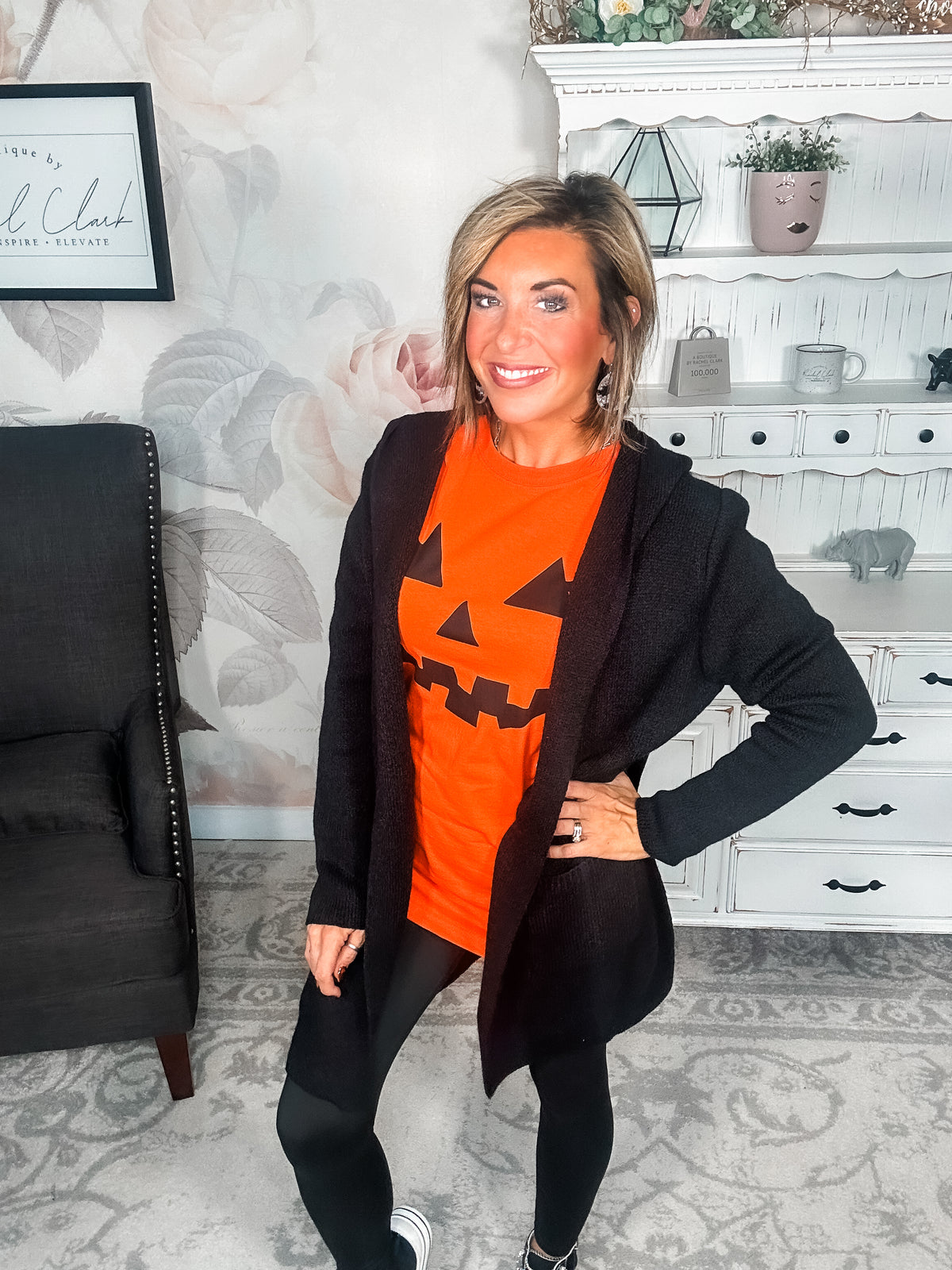 Pumpkin Face Graphic Tee