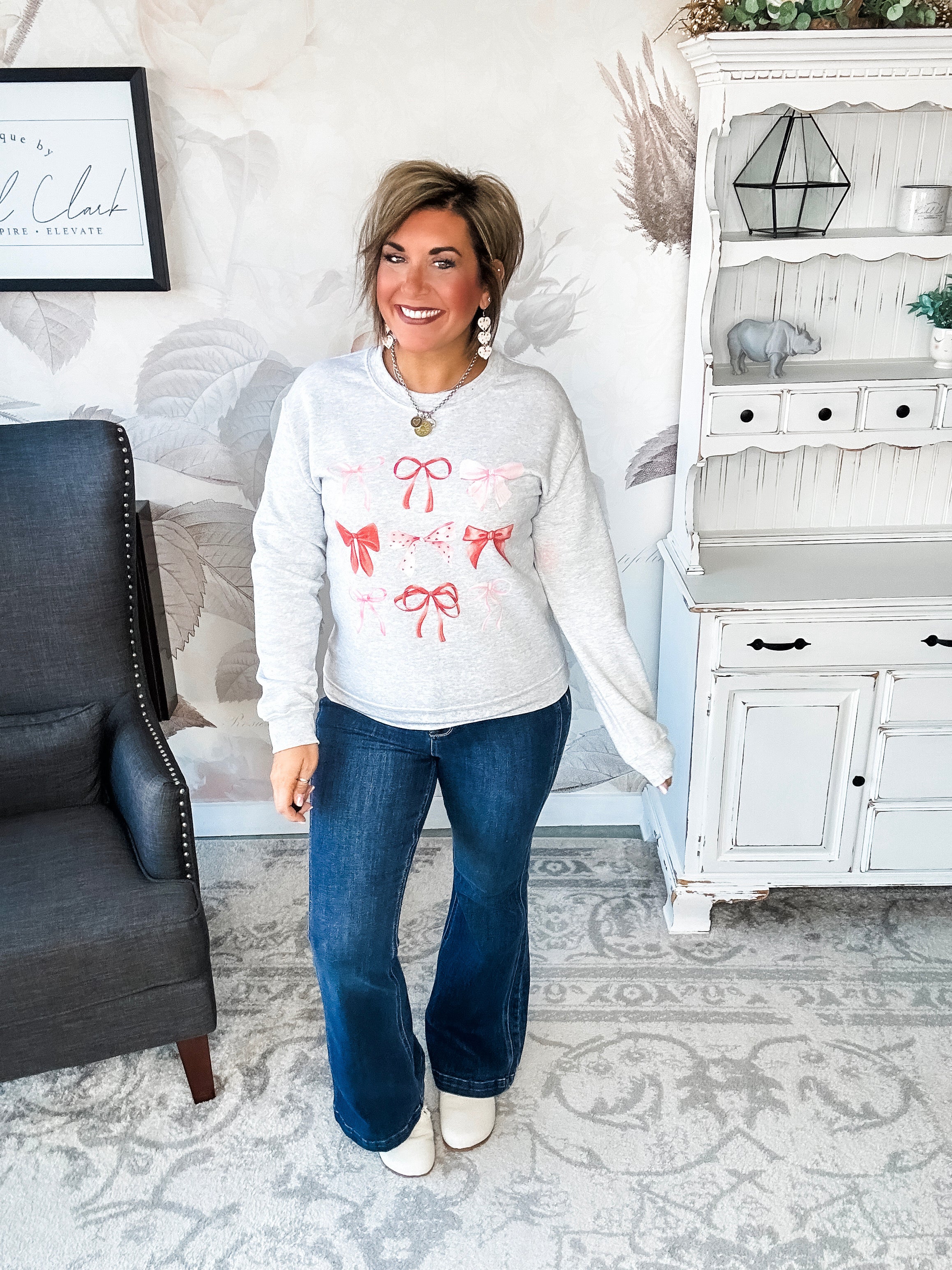 Bows For The Girls Sweatshirt