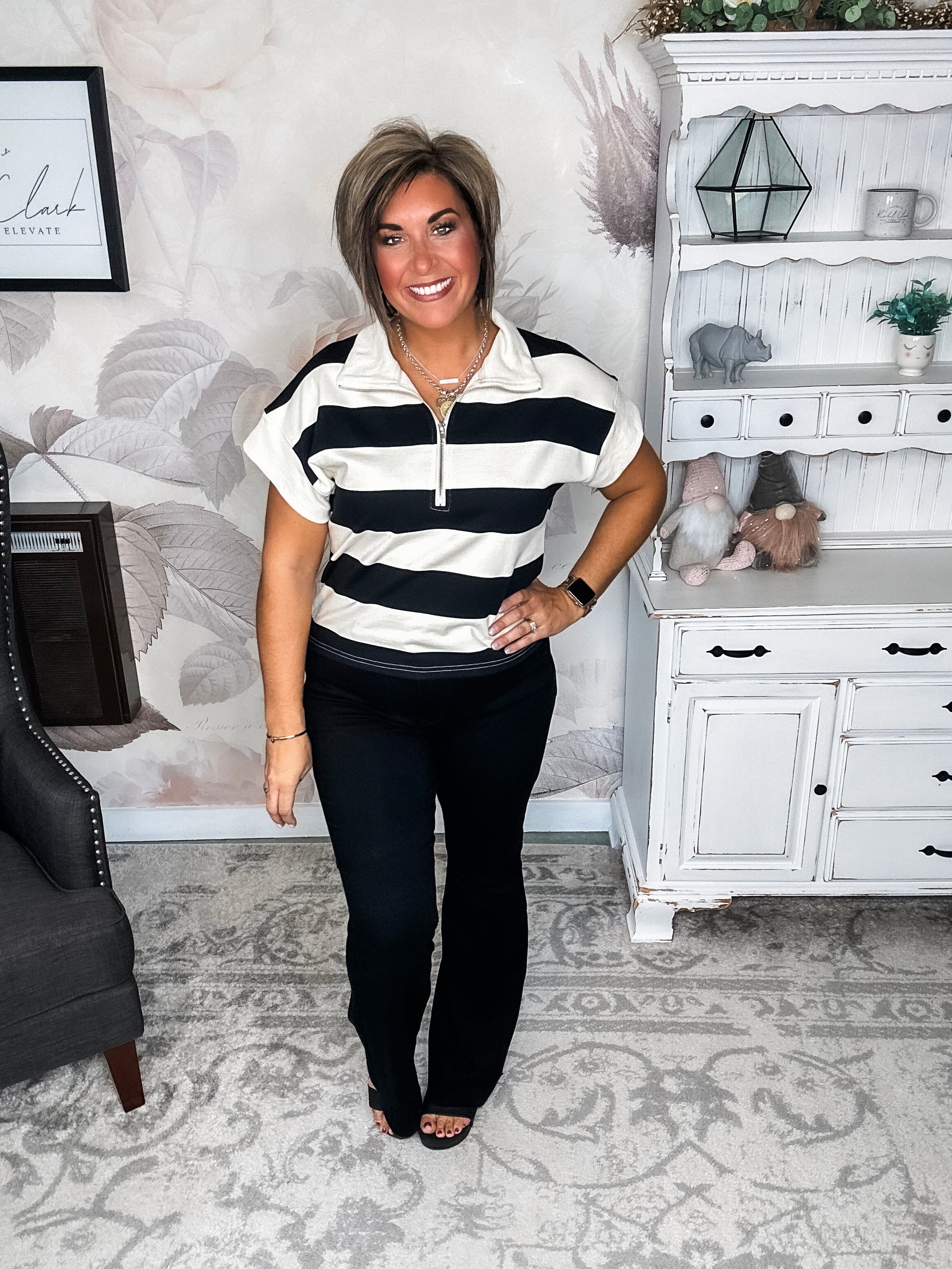 Hope Floats Quarter Zip Sweater
