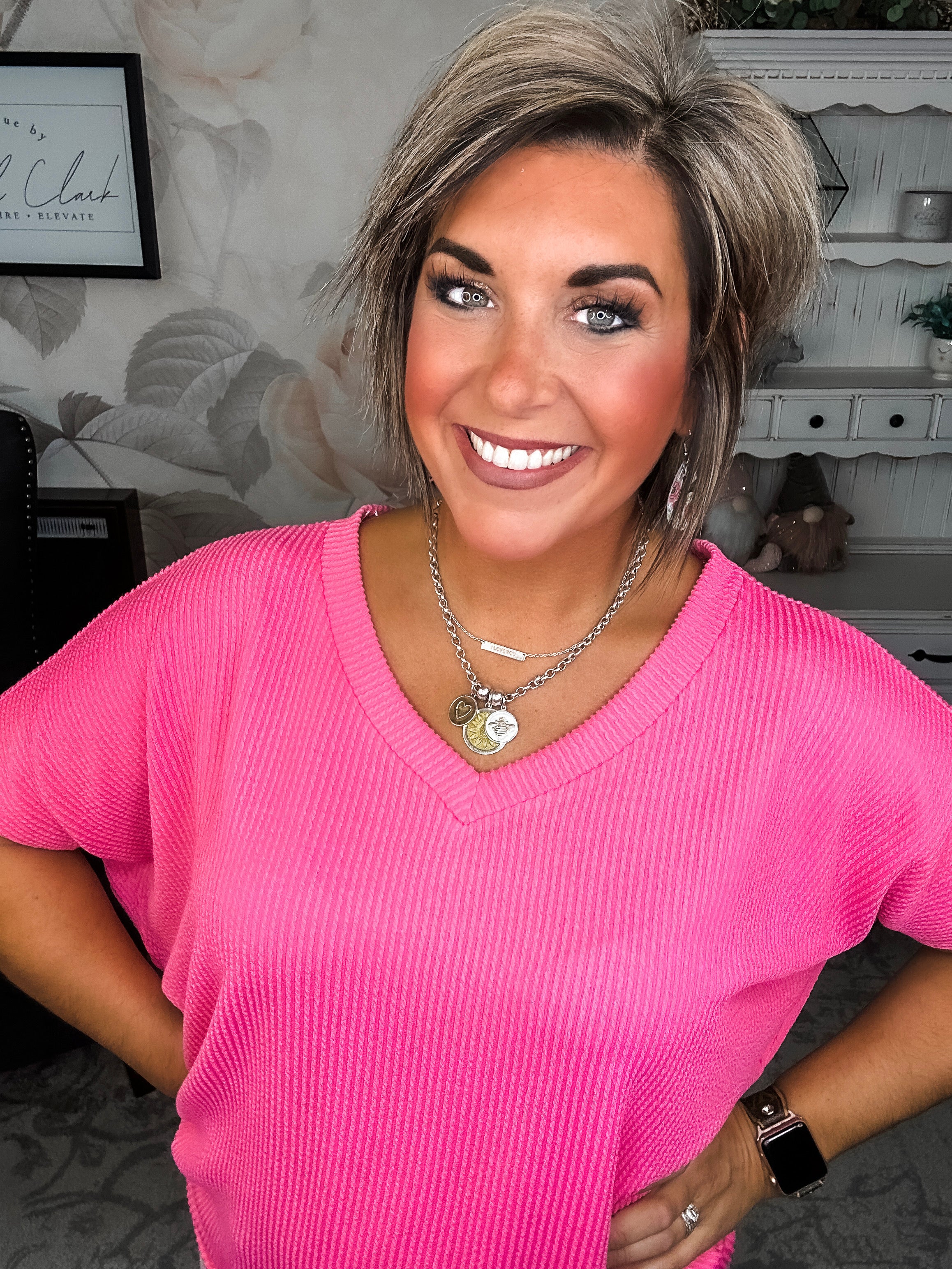 Making The Most Top - Pink Paradise