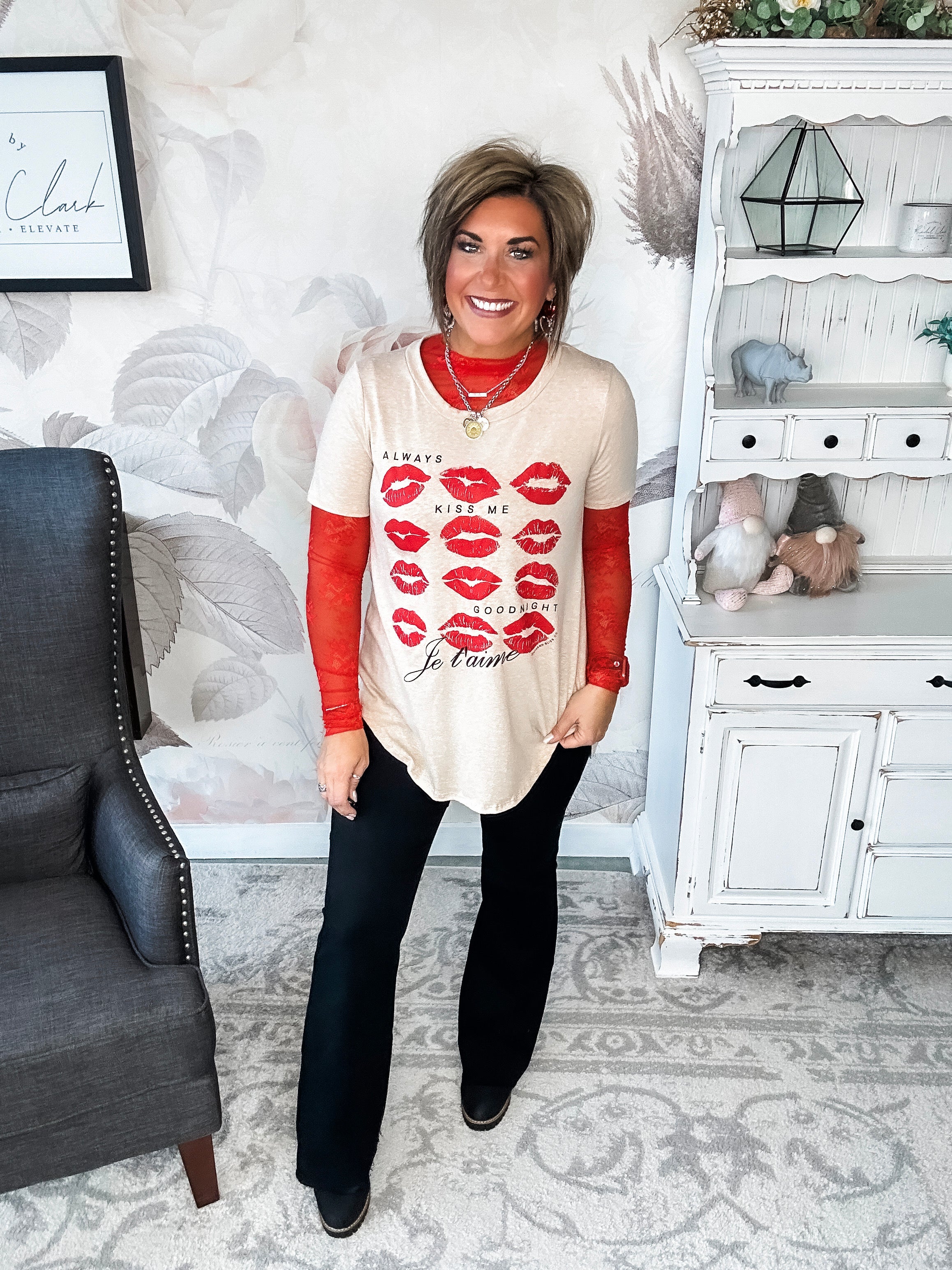 Always kiss me goodnight.