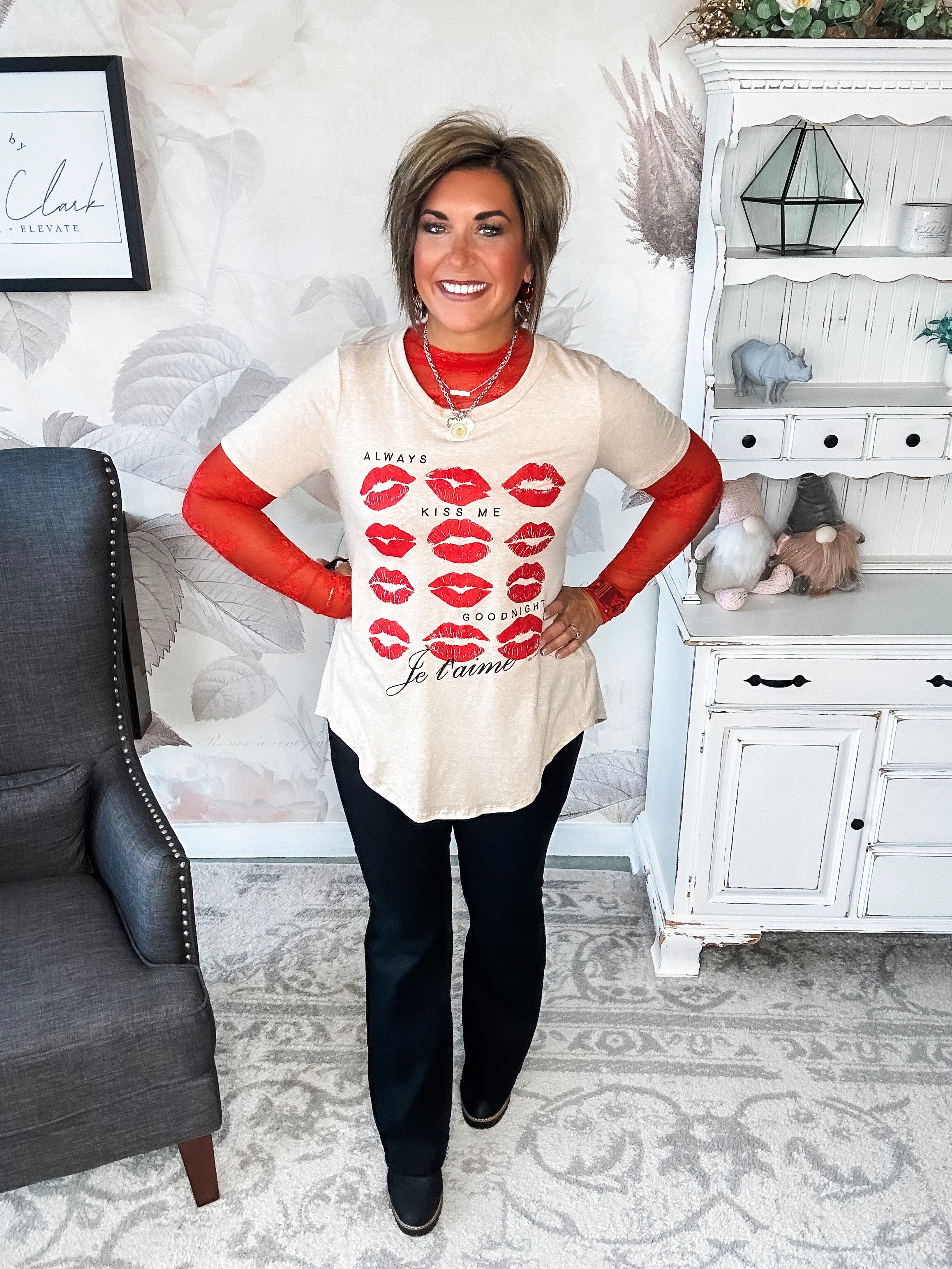 Always kiss me goodnight.