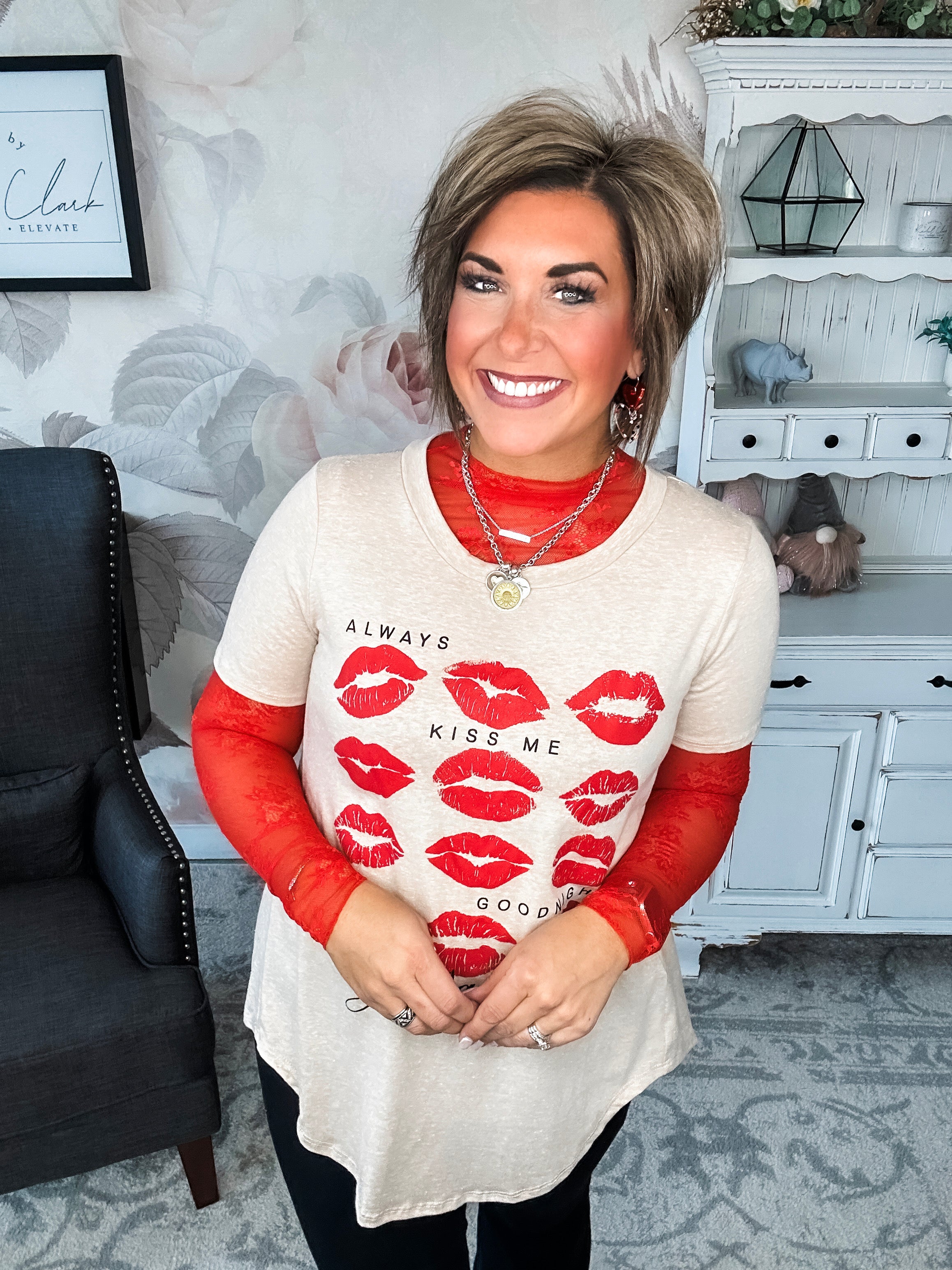 Always kiss me goodnight.