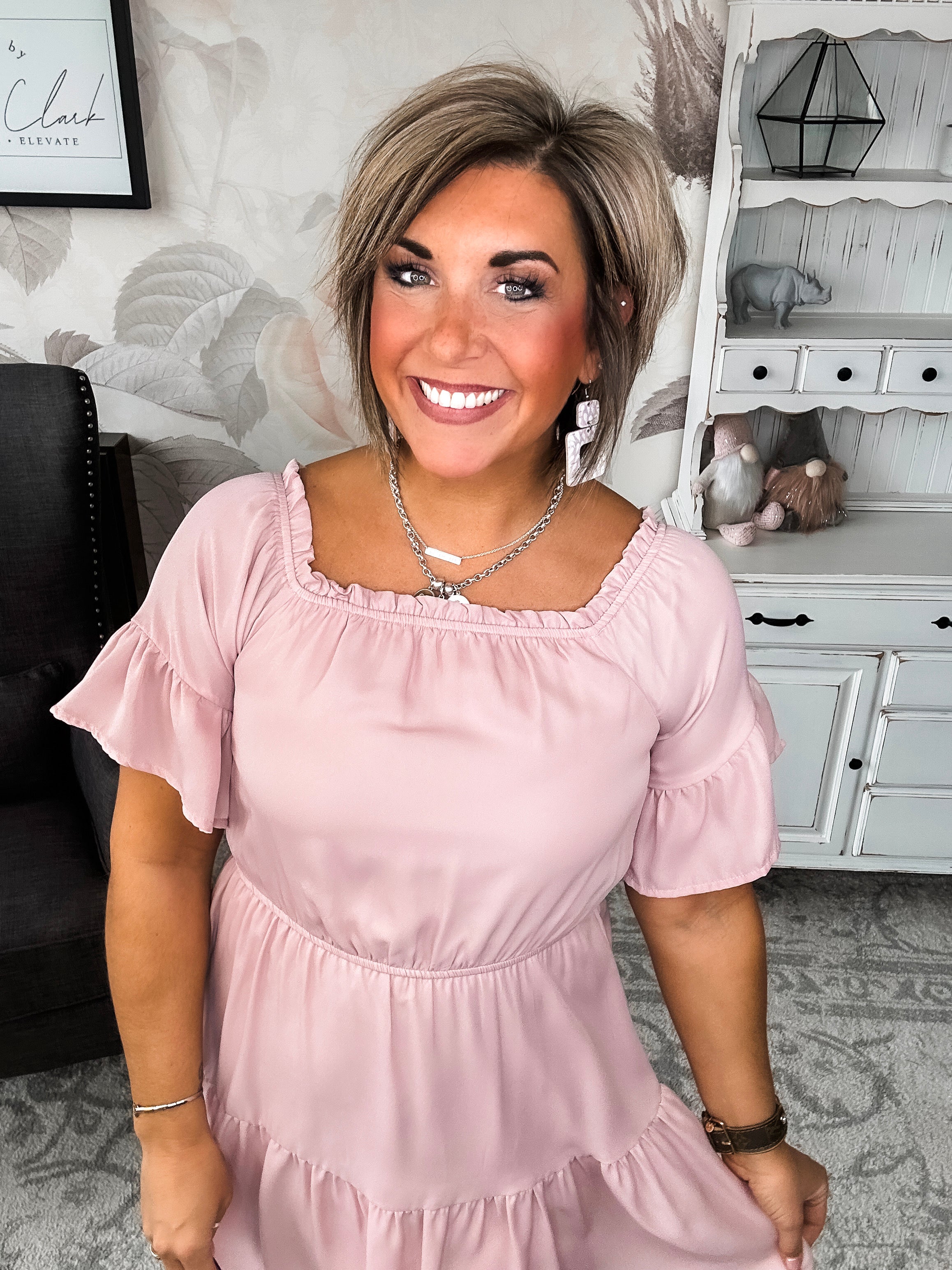 Set Me Free Dress - Mauve