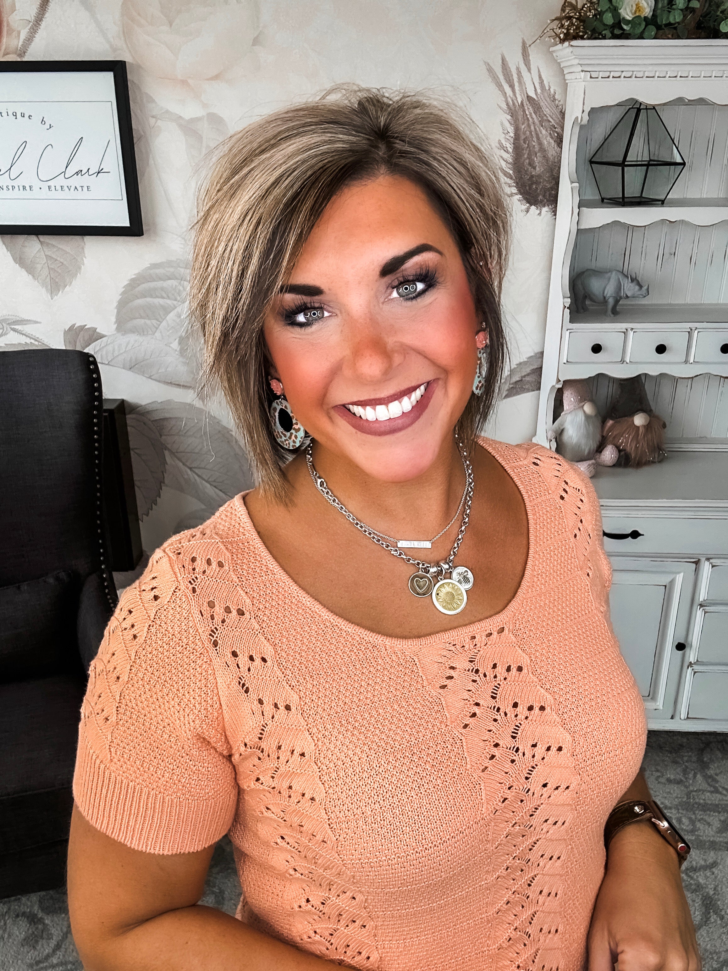 No More Words Knit Top