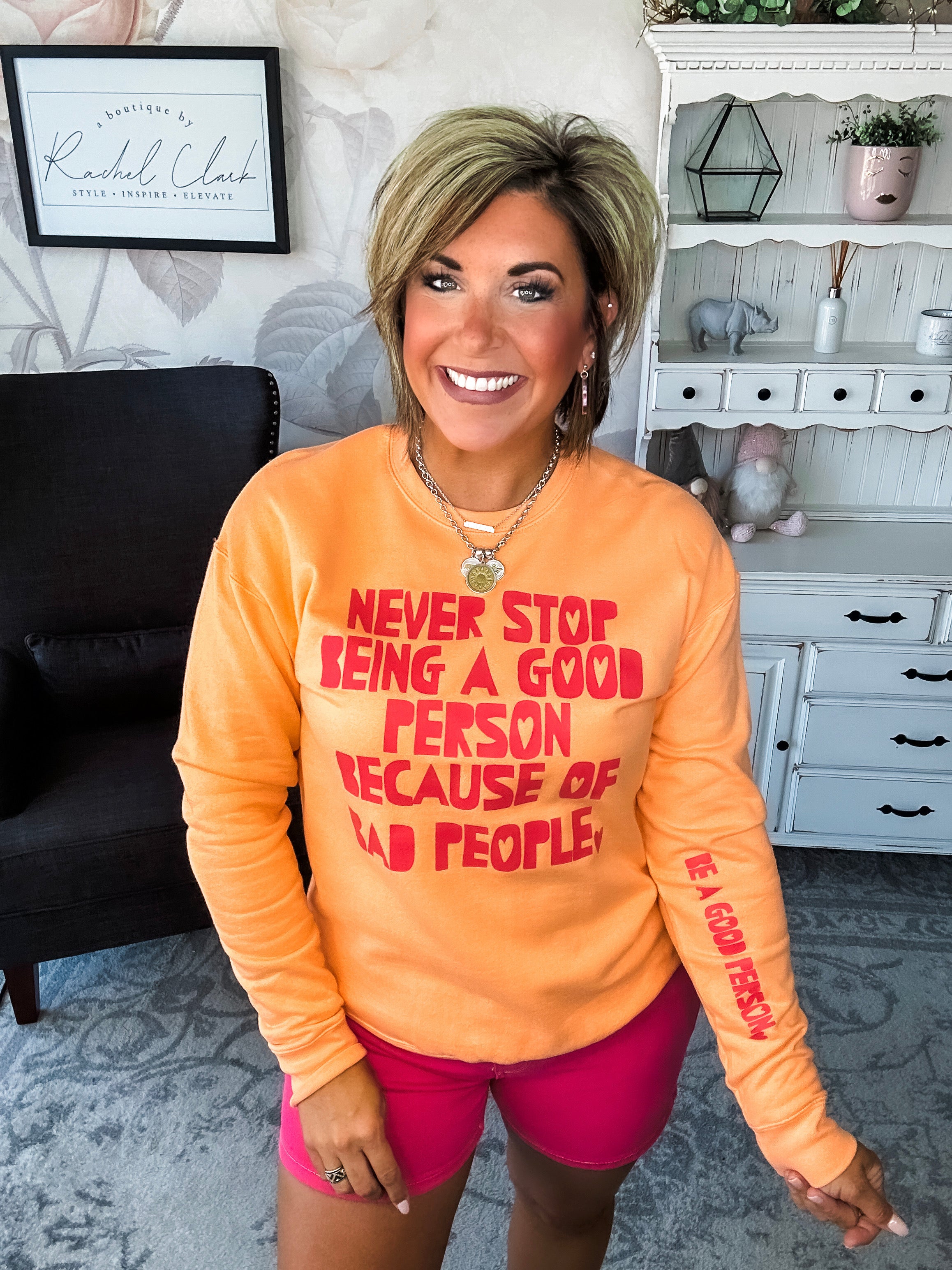 Be A Good Person Pullover Sweatshirt