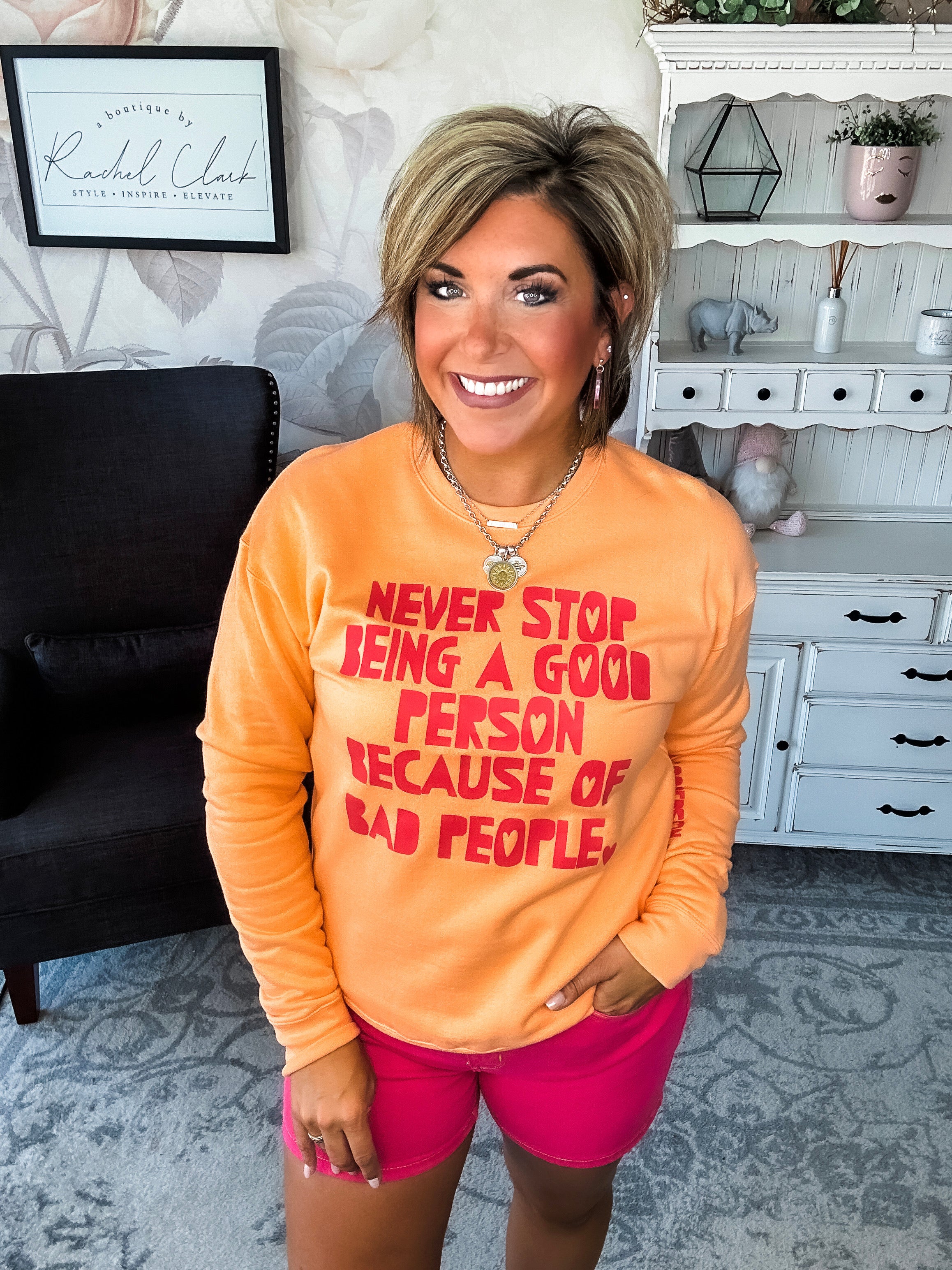 Be A Good Person Pullover Sweatshirt