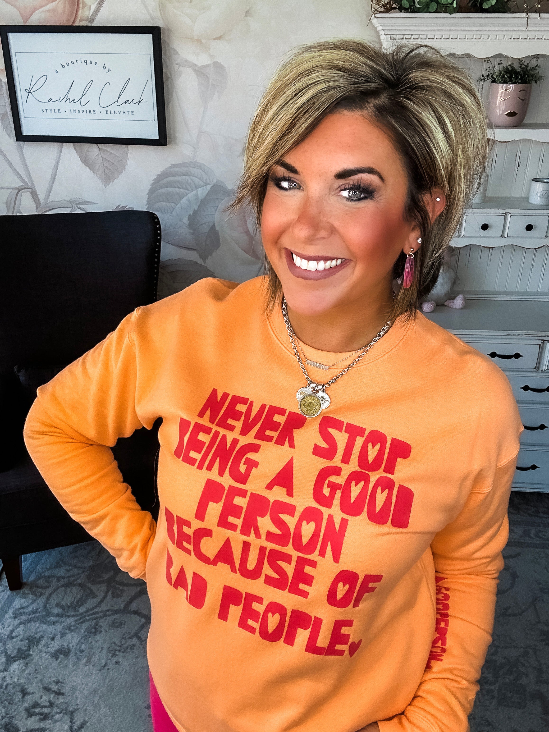 Be A Good Person Pullover Sweatshirt