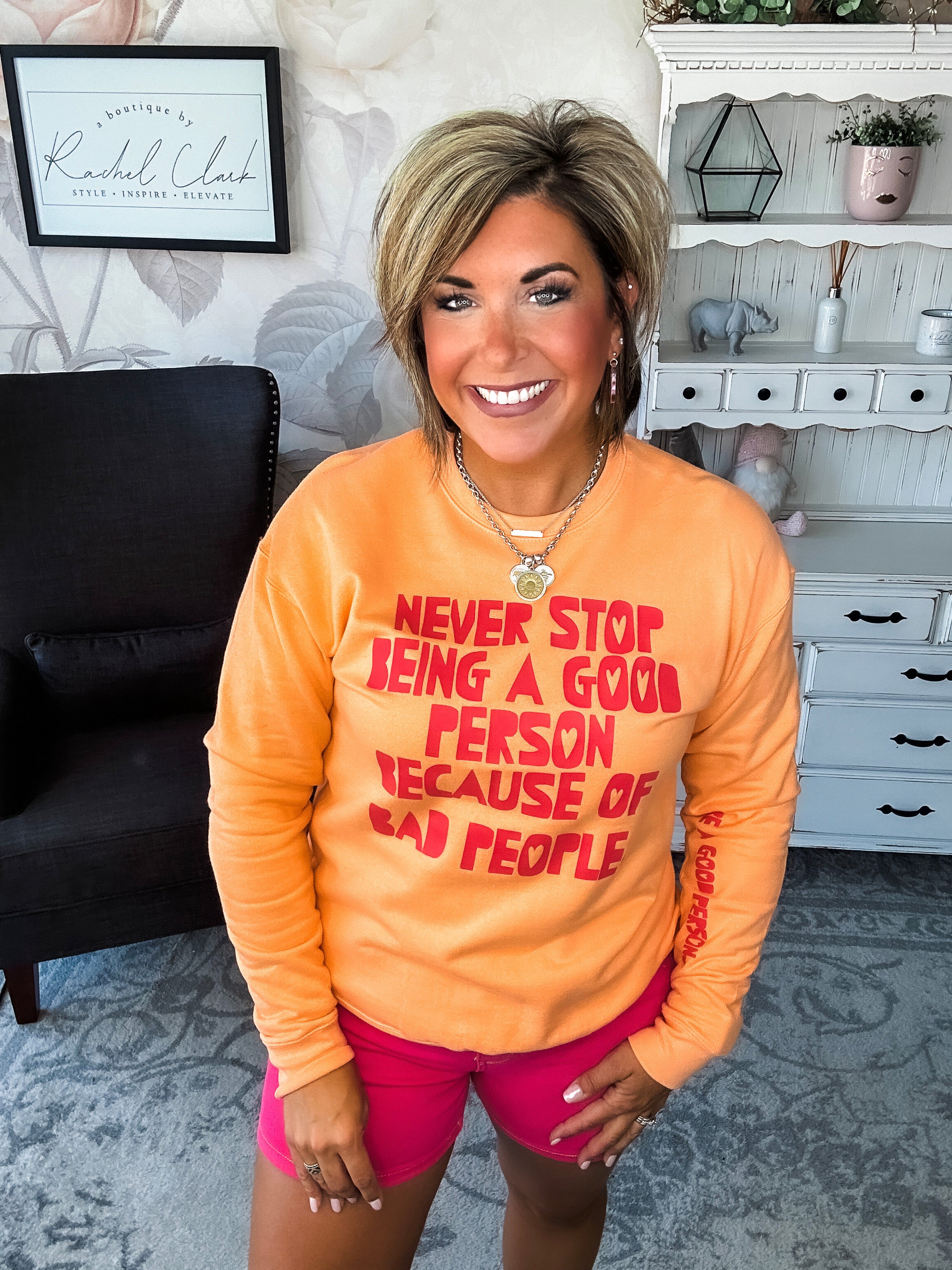 Be A Good Person Pullover Sweatshirt