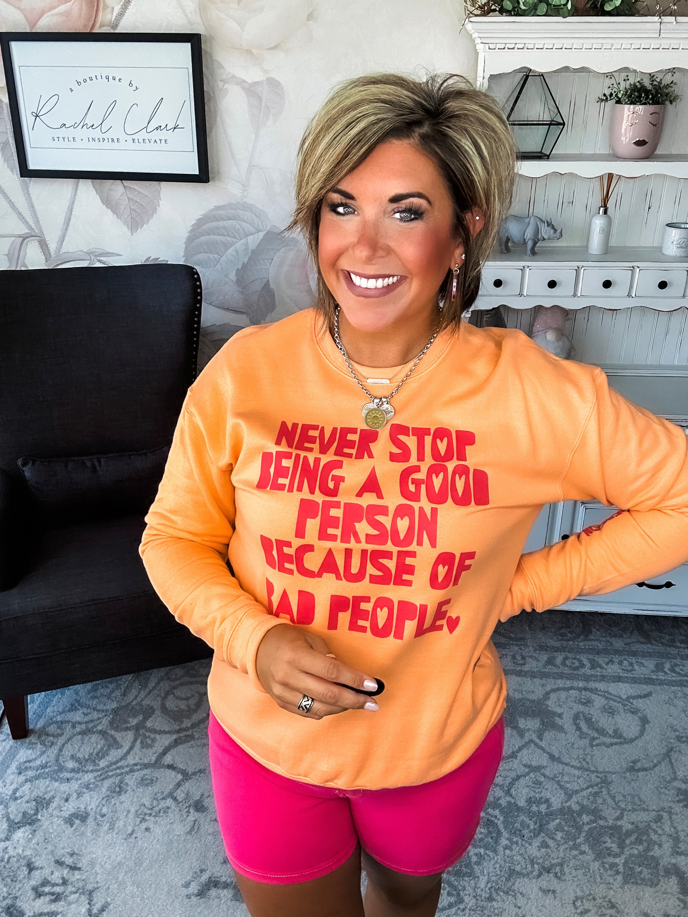Be A Good Person Pullover Sweatshirt