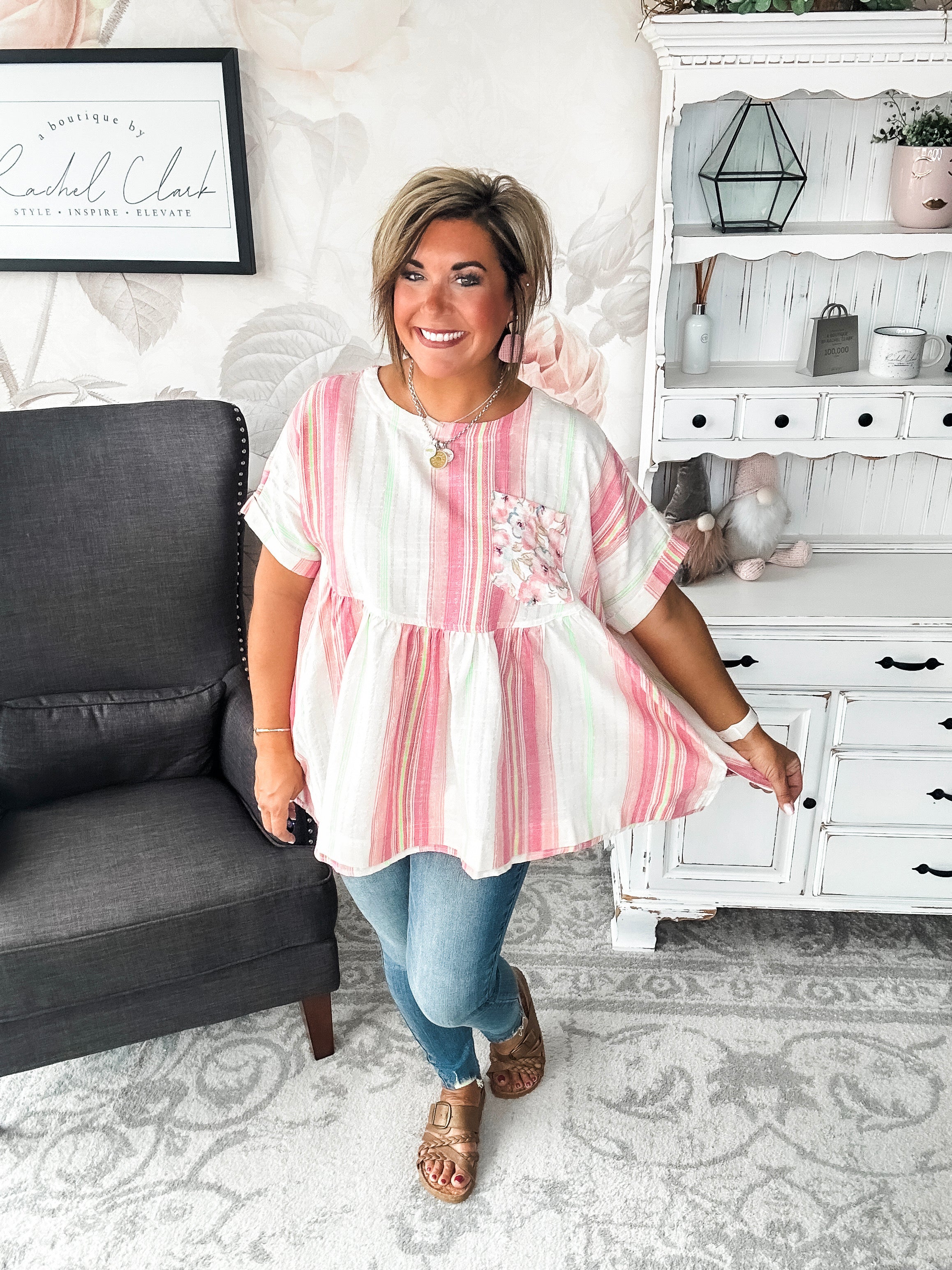 In My Mind Babydoll Top