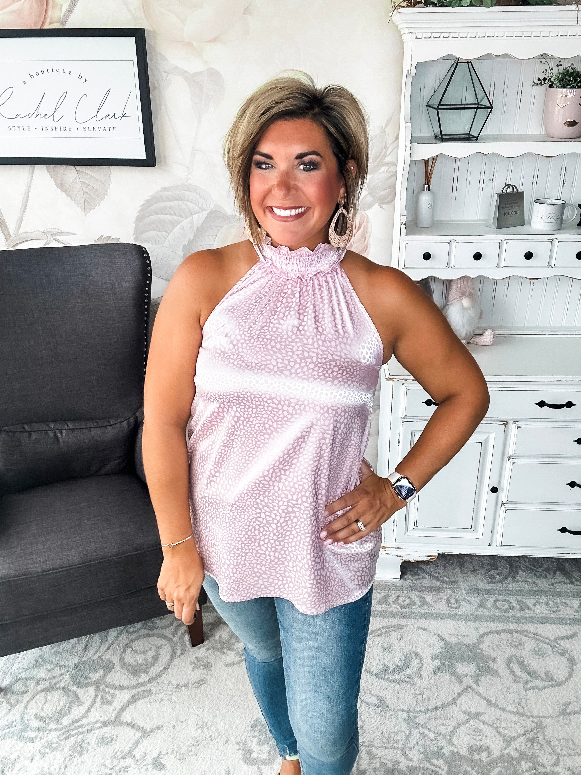 Love Like This Blouse - Dusty Pink