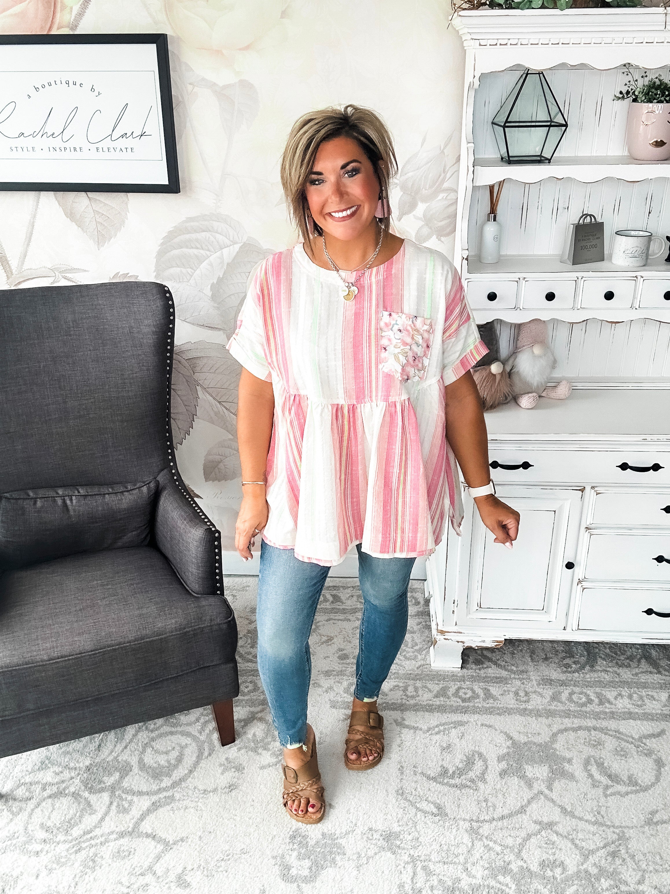 In My Mind Babydoll Top