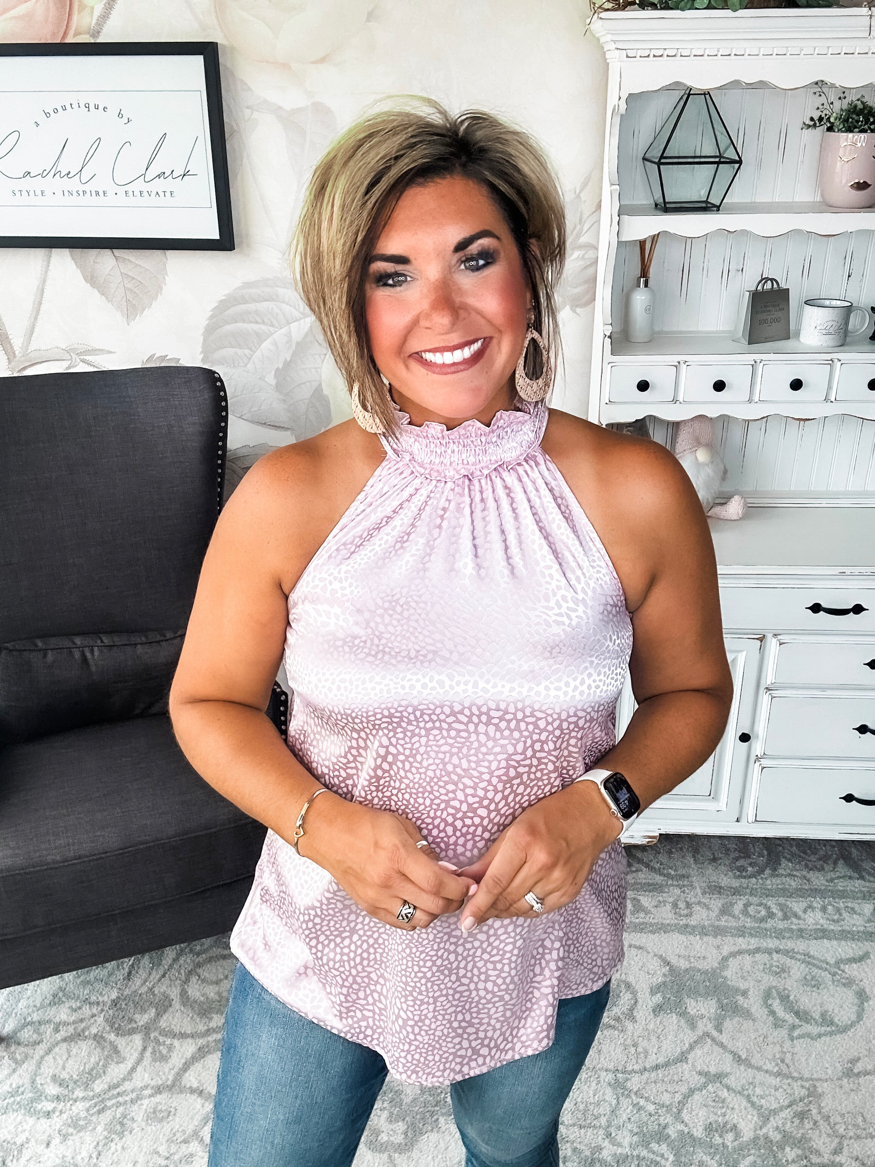 Love Like This Blouse - Dusty Pink