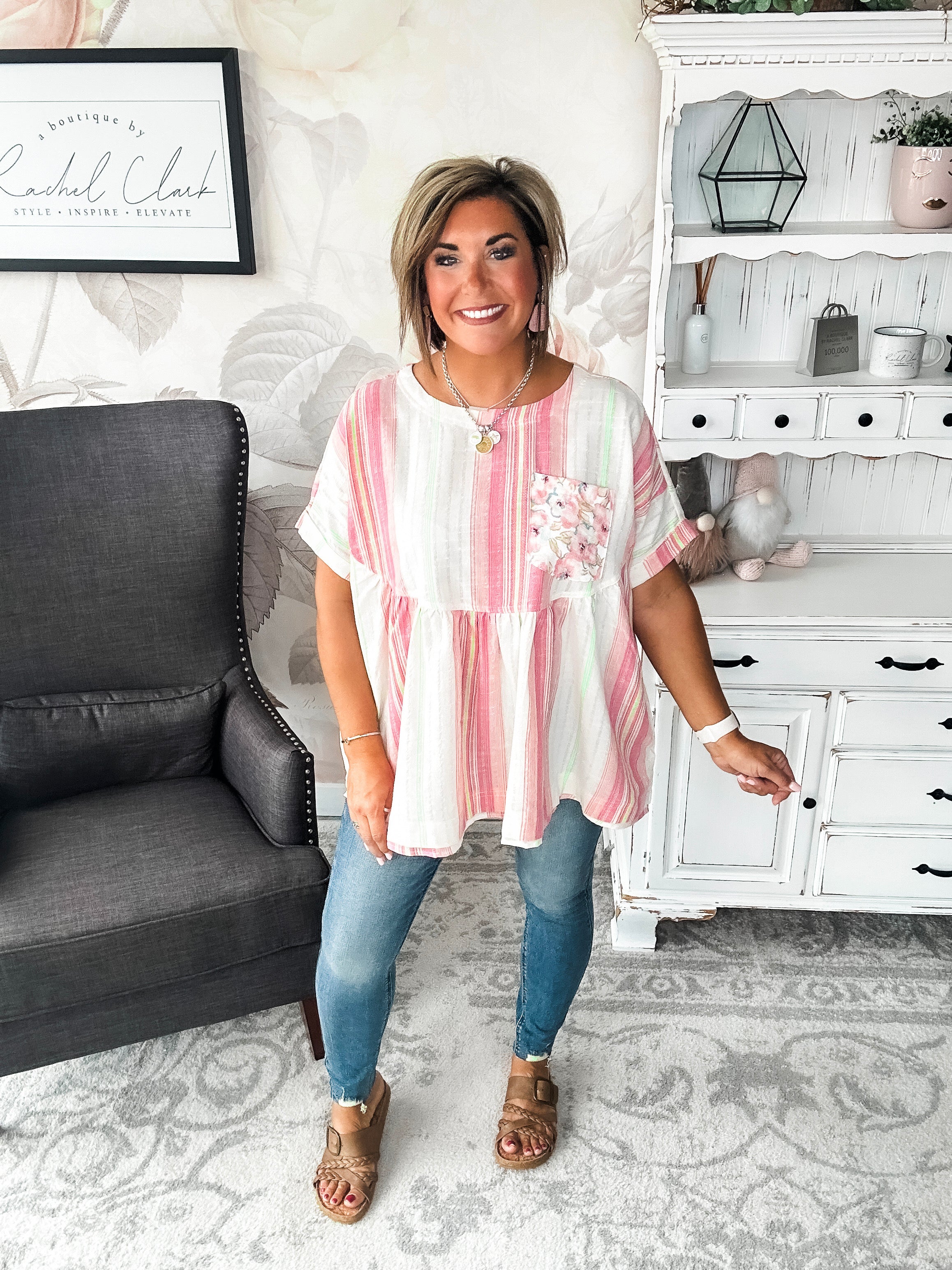 In My Mind Babydoll Top