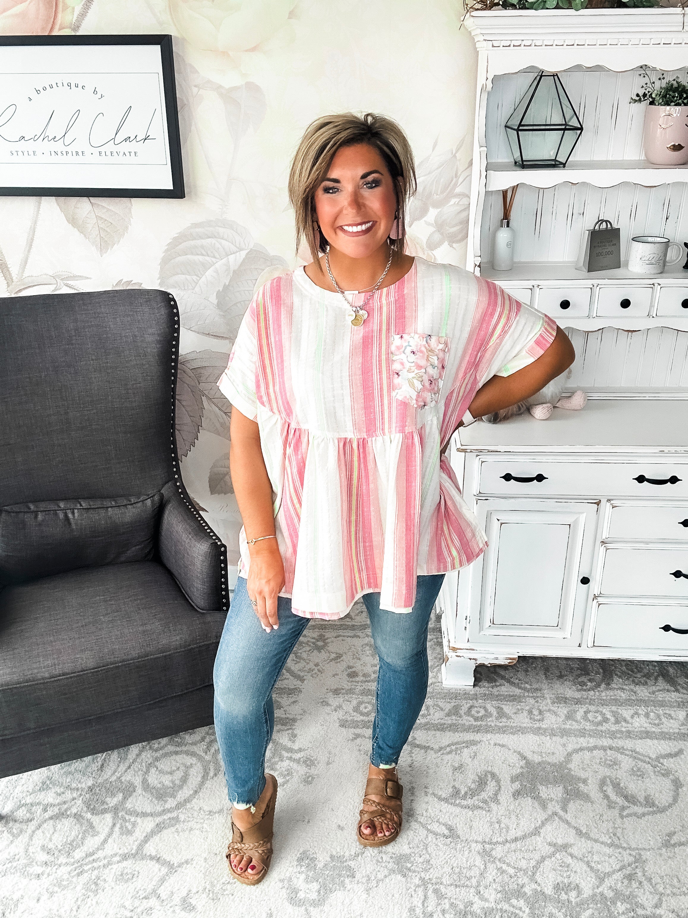 In My Mind Babydoll Top