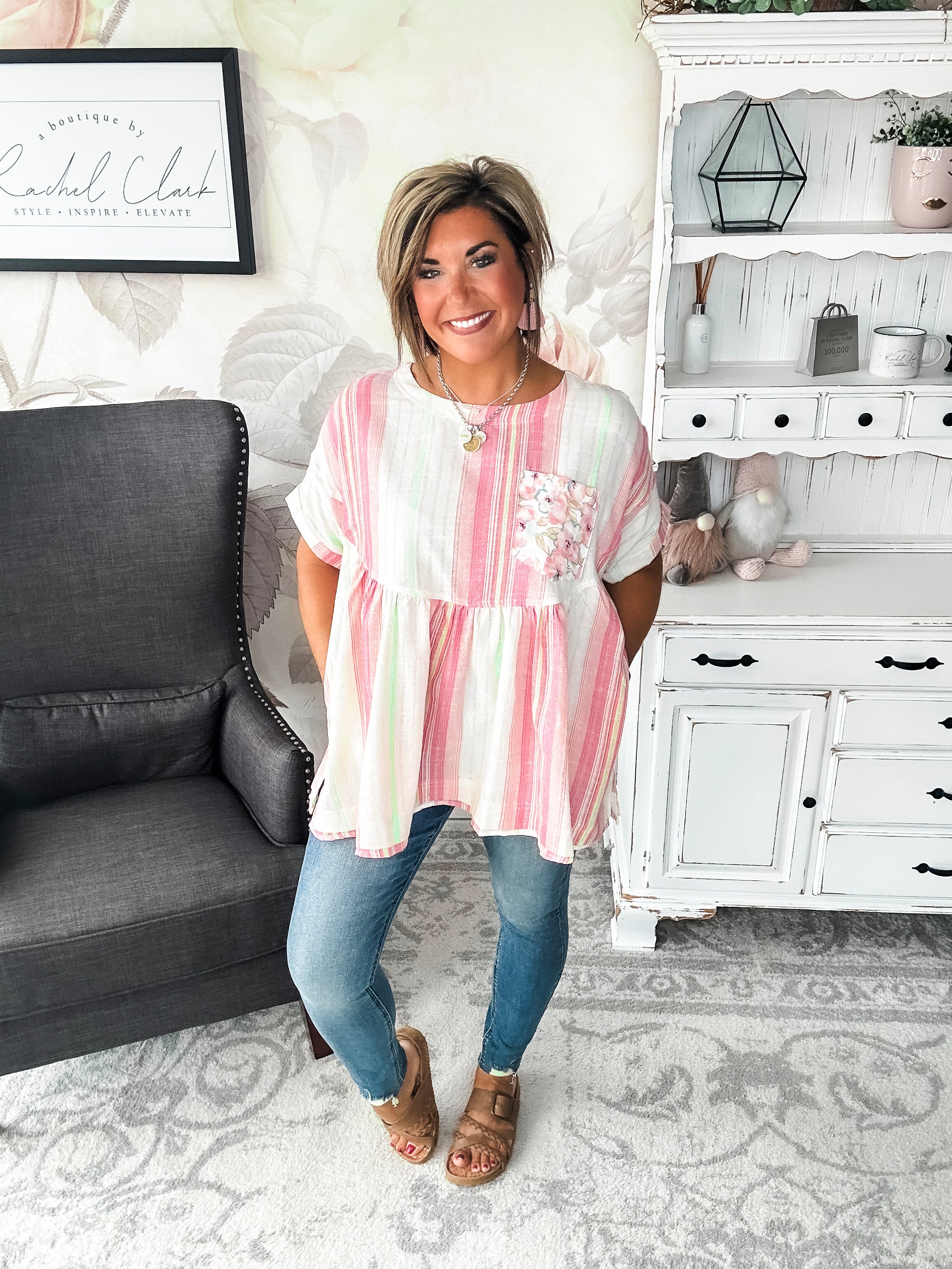 In My Mind Babydoll Top