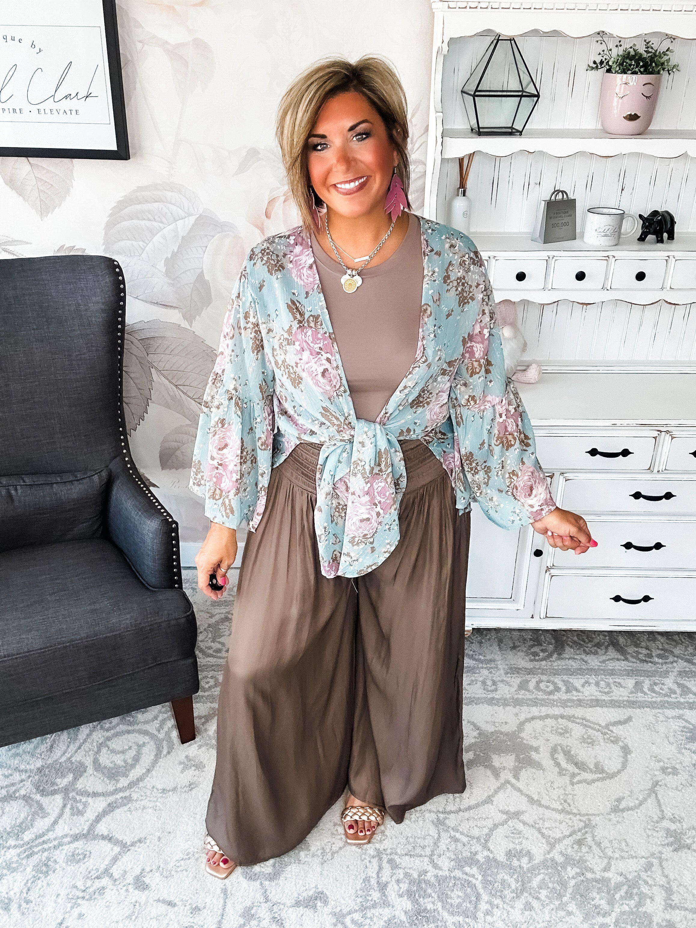 Loving Everyday Floral Kimono