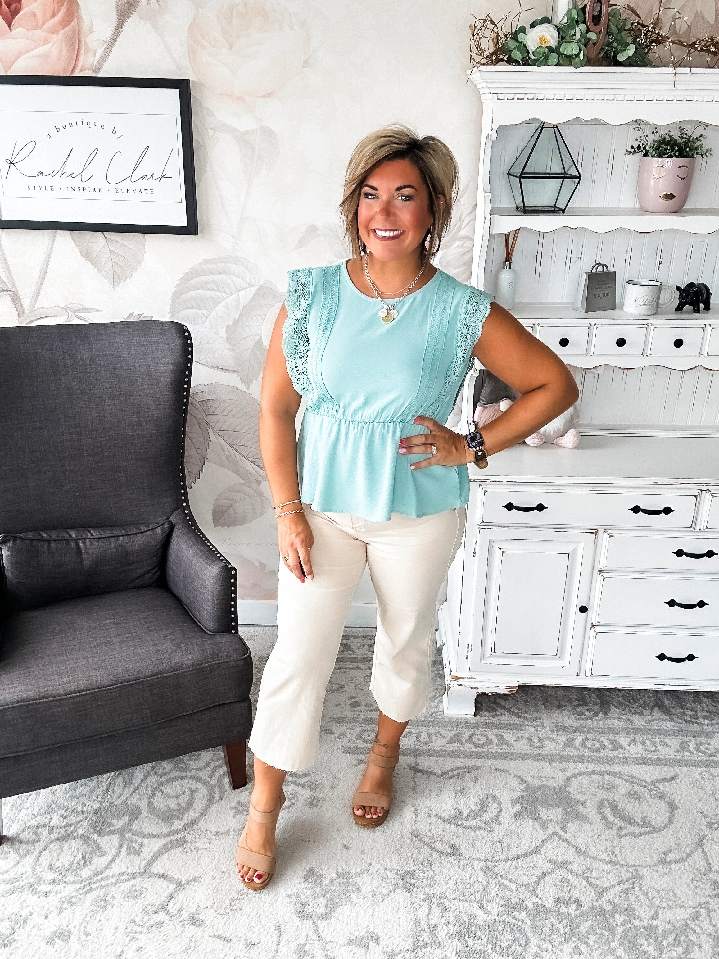 Keep Your Chin Up Blouse