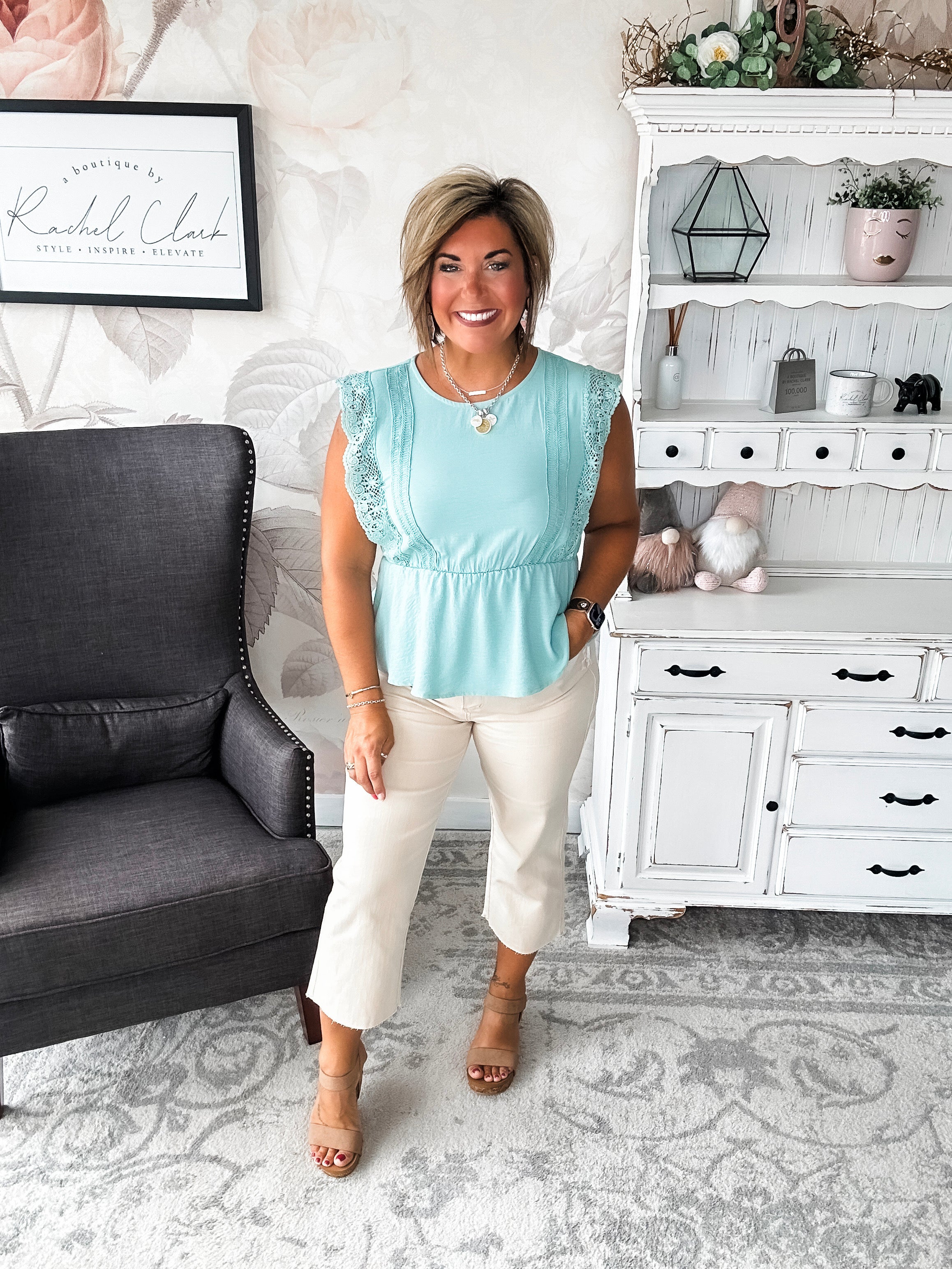 Keep Your Chin Up Blouse