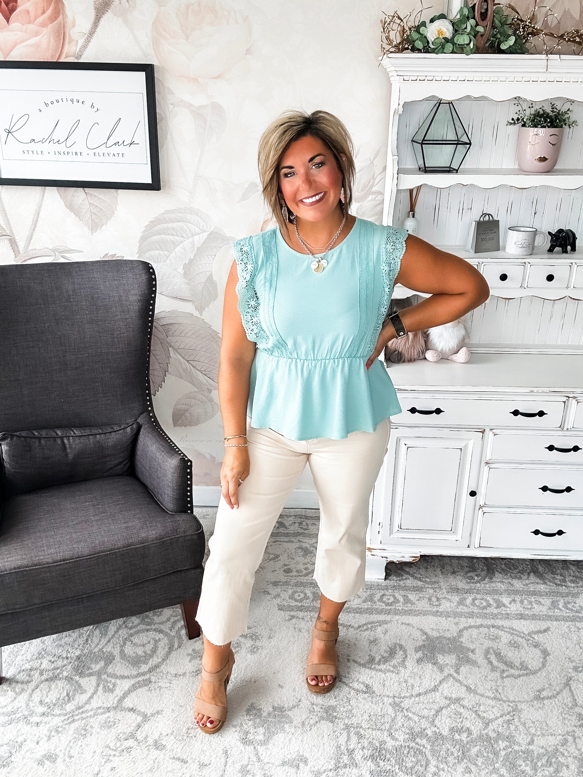 Keep Your Chin Up Blouse