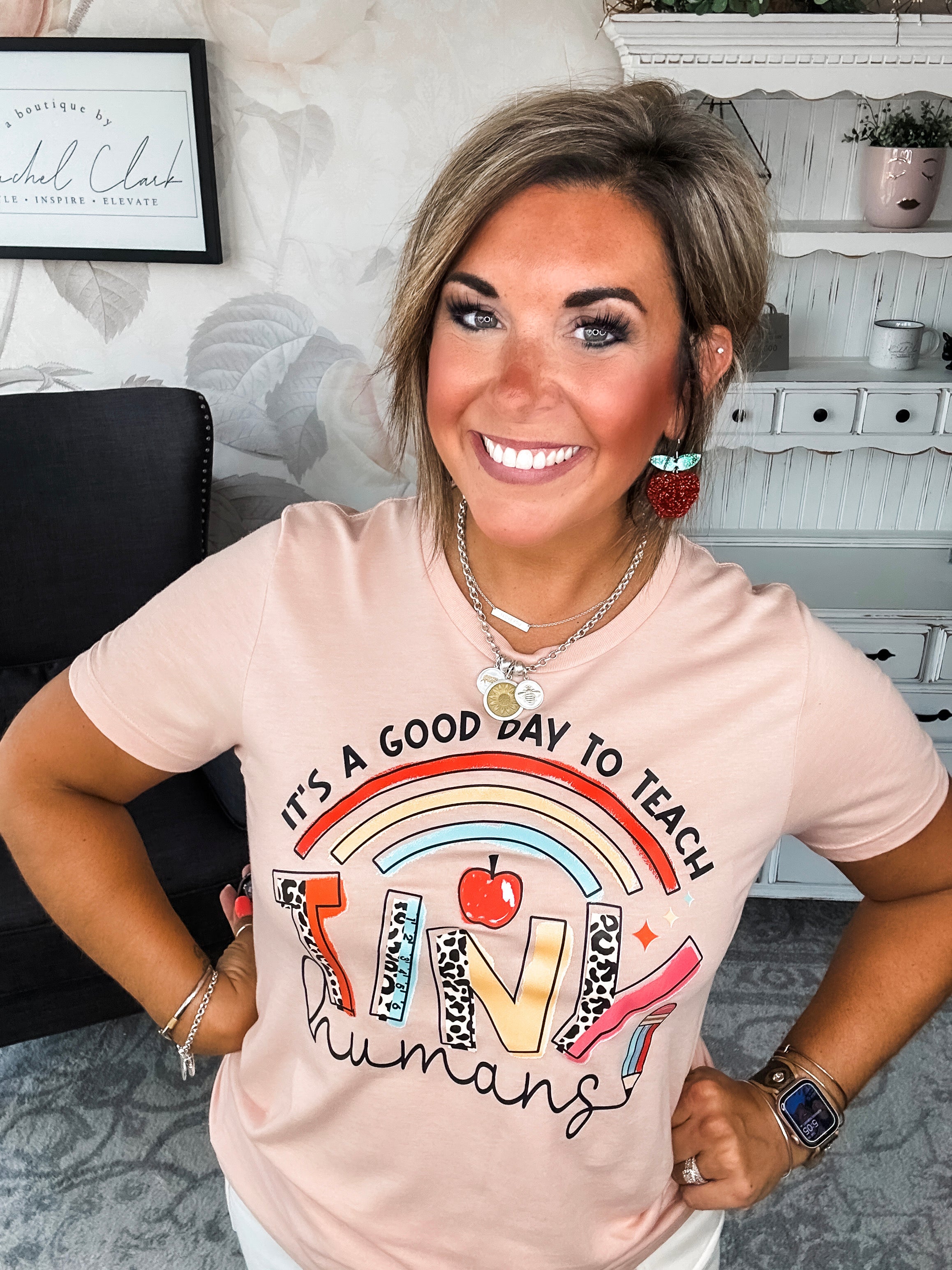 It's A Good Day To Teach Tiny Humans Graphic Tee