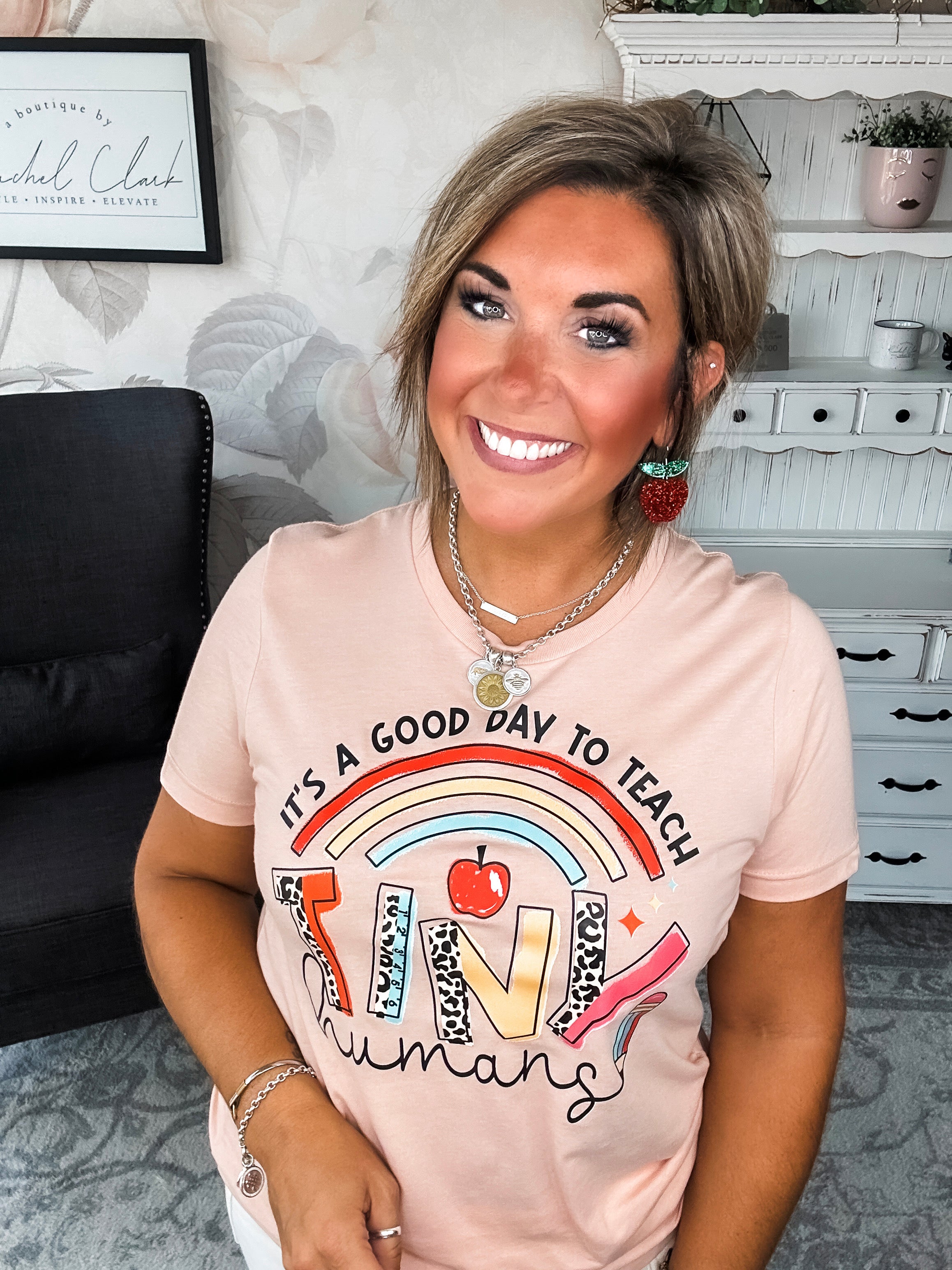 It's A Good Day To Teach Tiny Humans Graphic Tee