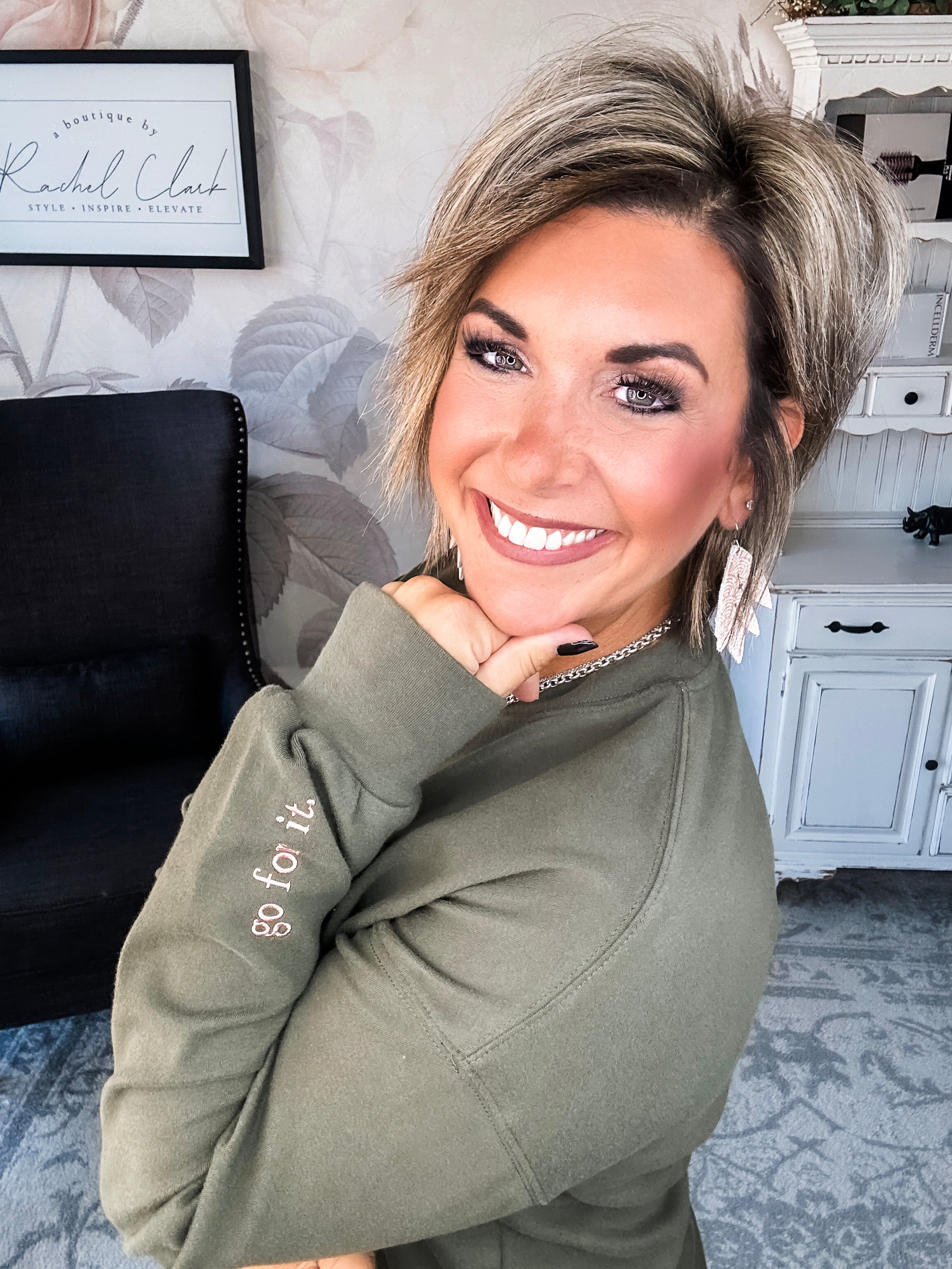 Ampersand Avenue University Pullover - What It Takes