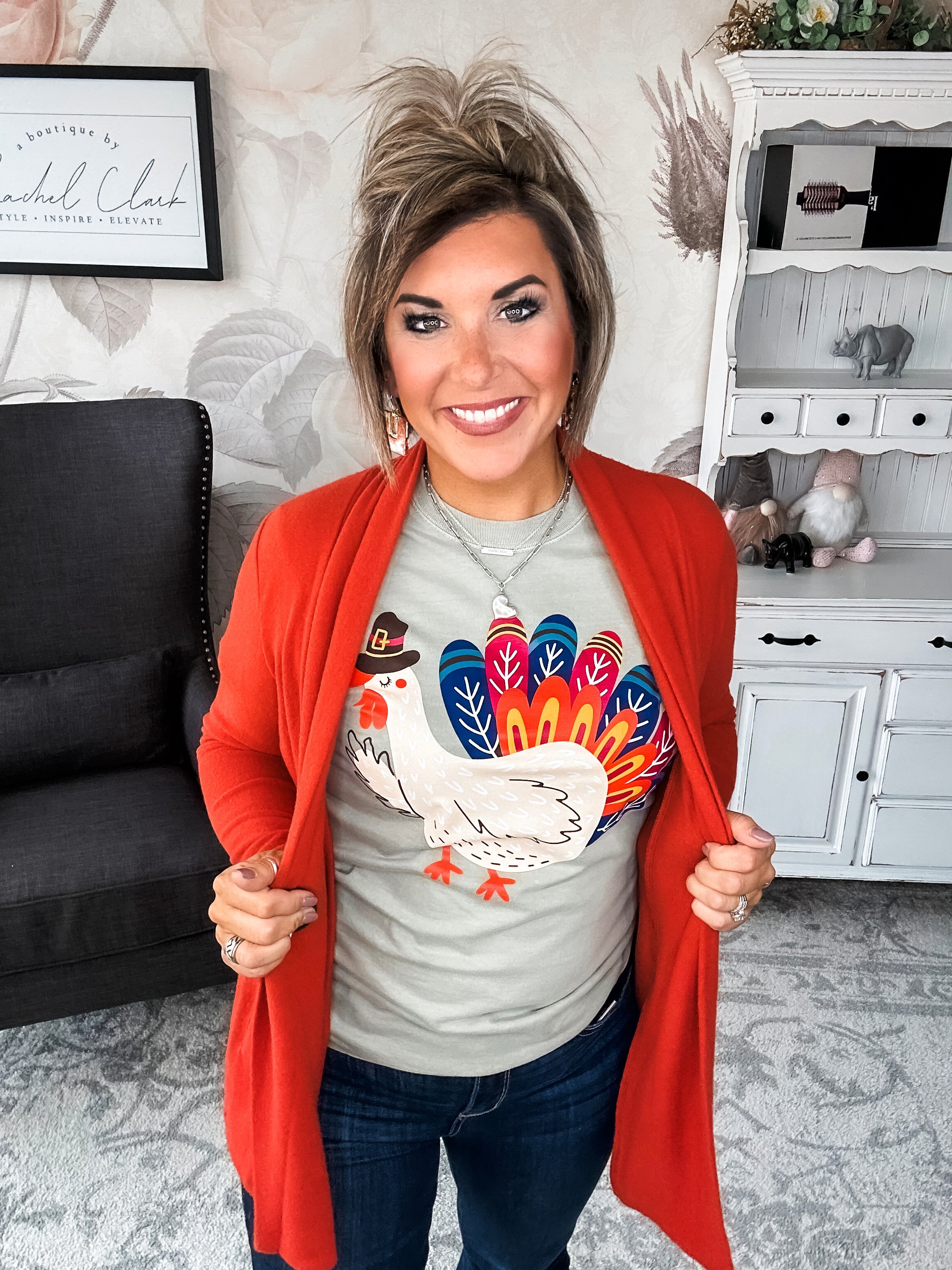 Ms Gobbleworth Graphic Tee