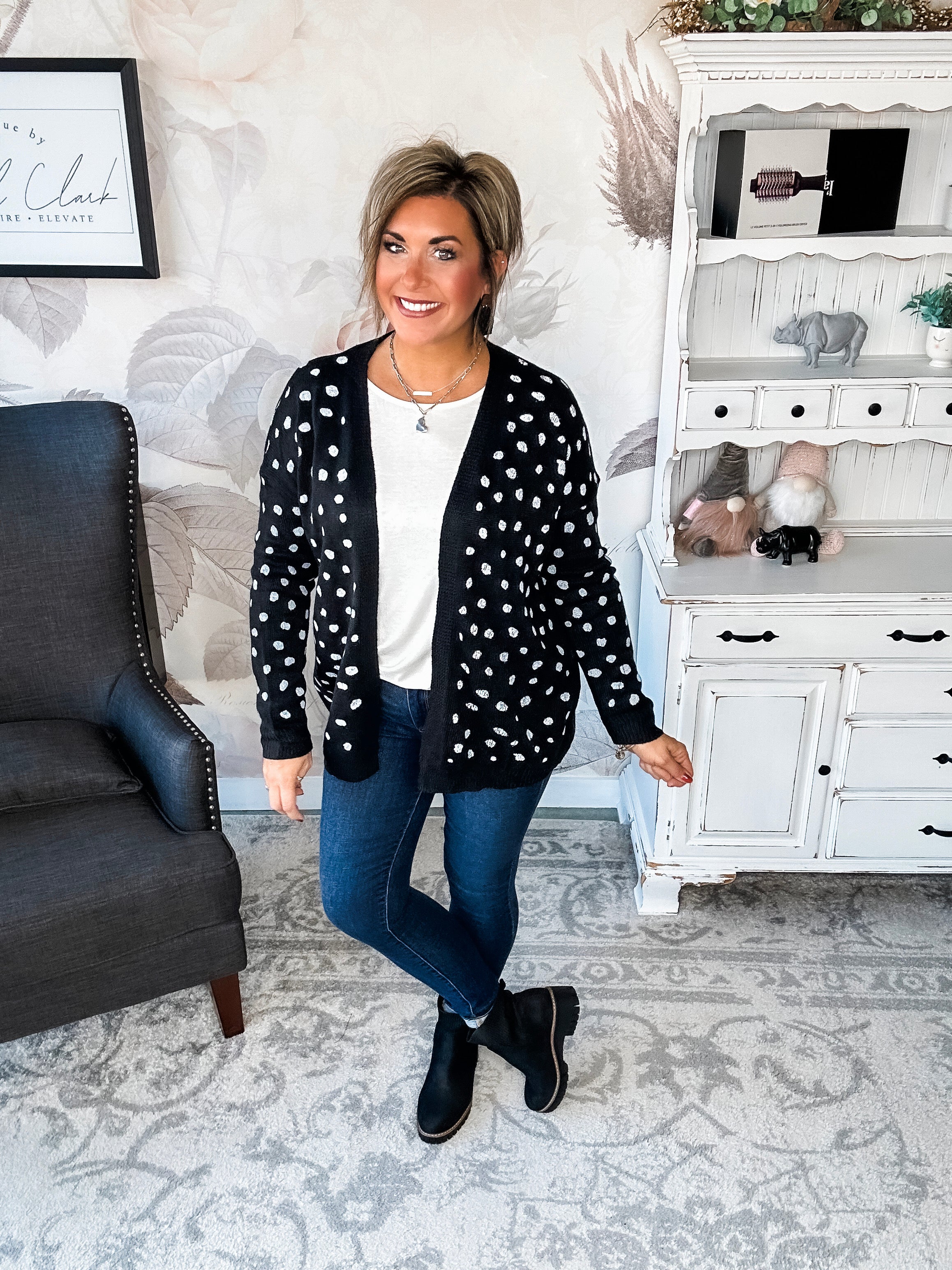 Never Stay Too Long Cardigan