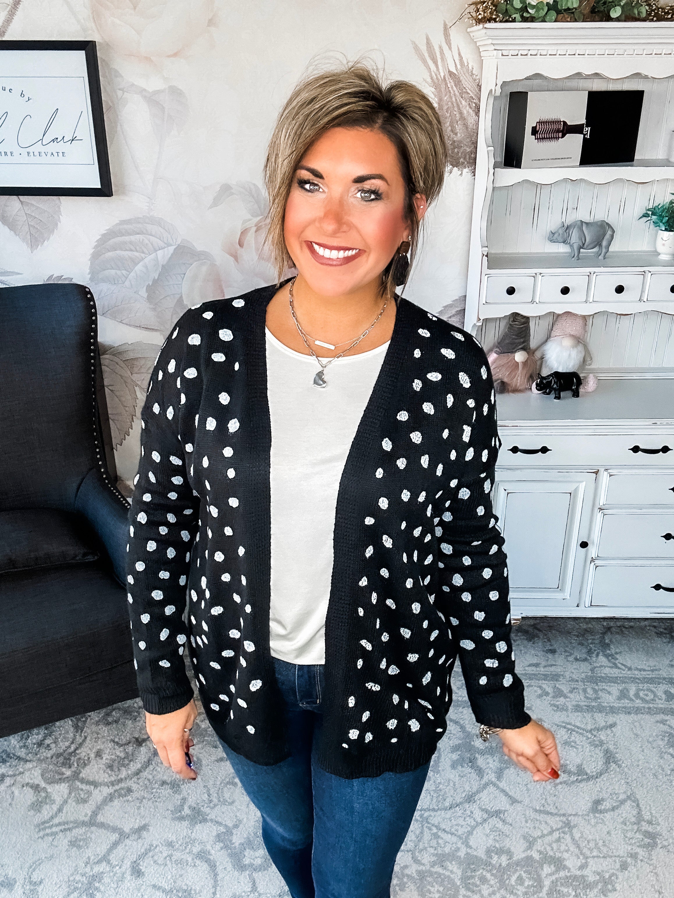 Never Stay Too Long Cardigan