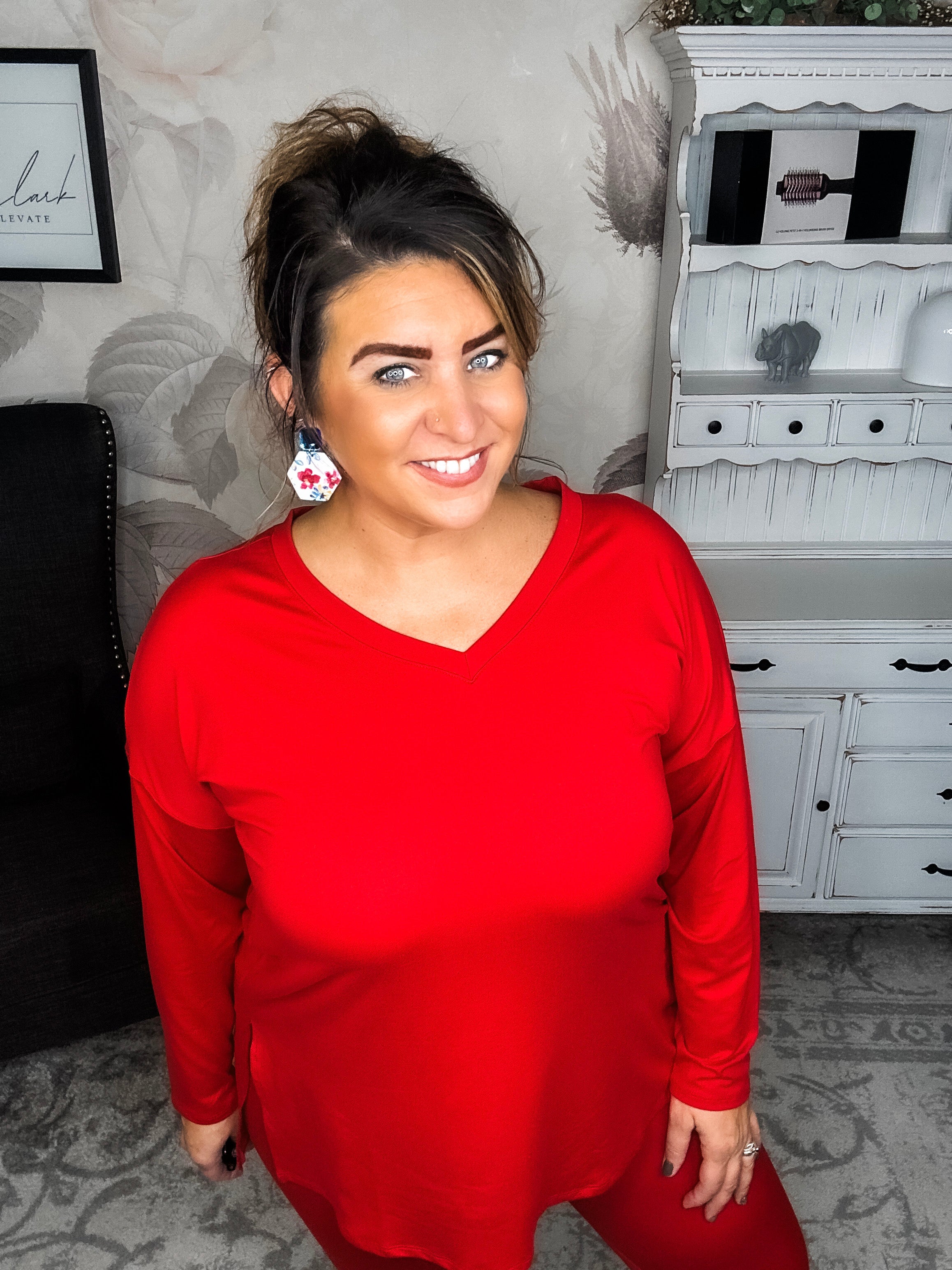 You Can't Resist This Lounge Set - Ruby