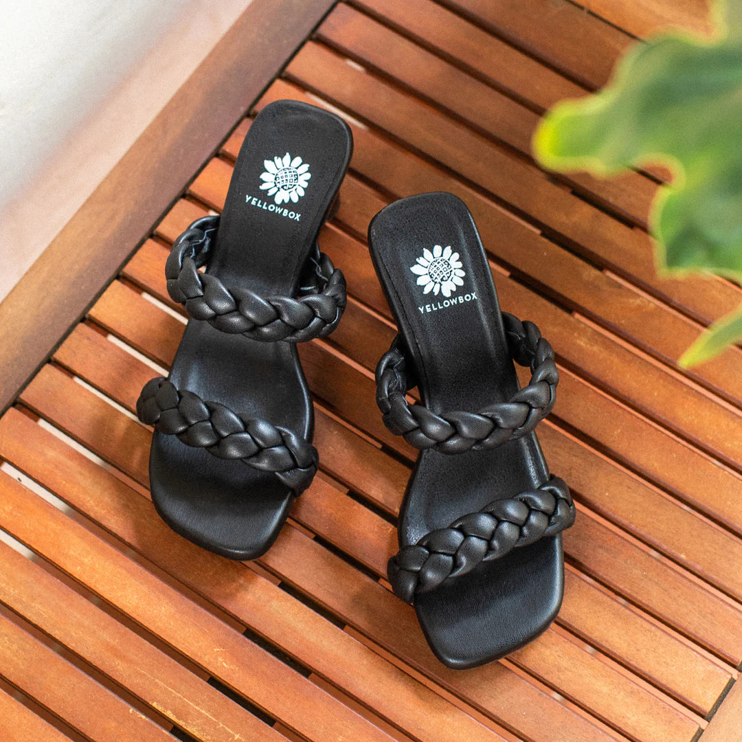 Nimble Heeled Sandal - Black