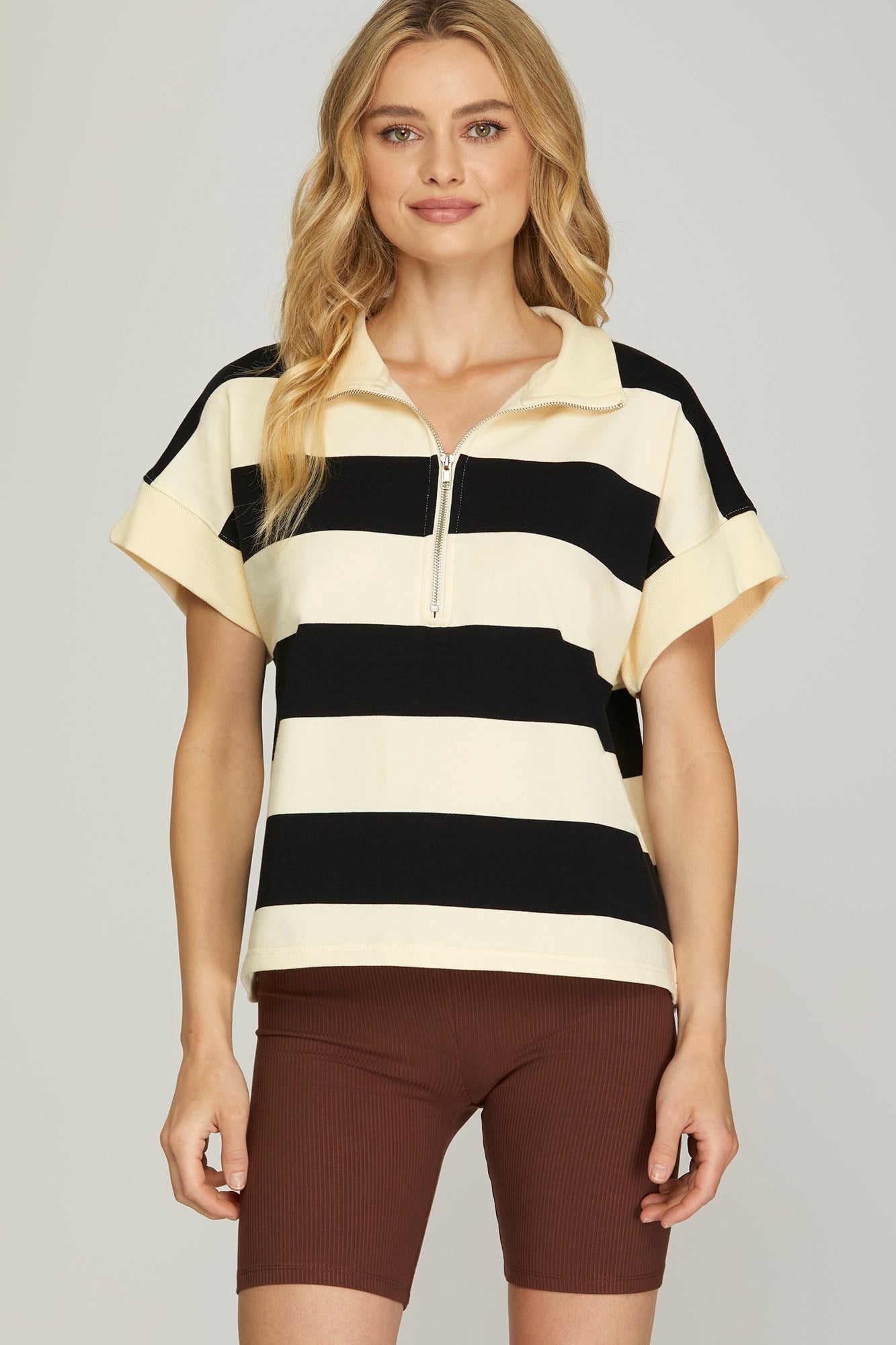 Hope Floats Quarter Zip Sweater
