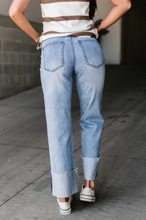Ampersand Avenue Monterey Wide Leg Denim Jeans