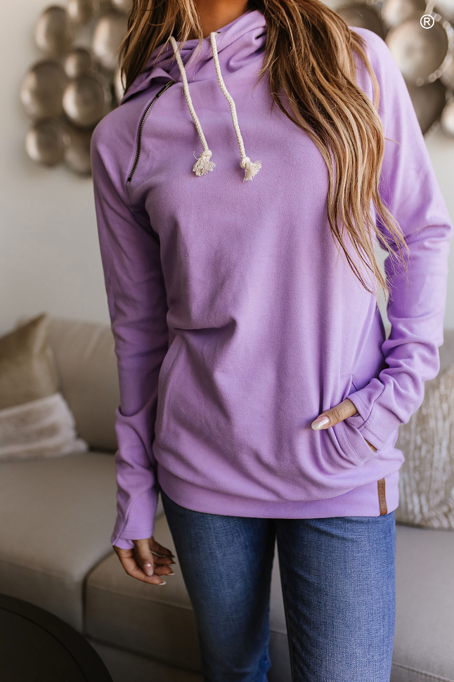 Ampersand Avenue - Doublehood™ Sweatshirt - Wisteria