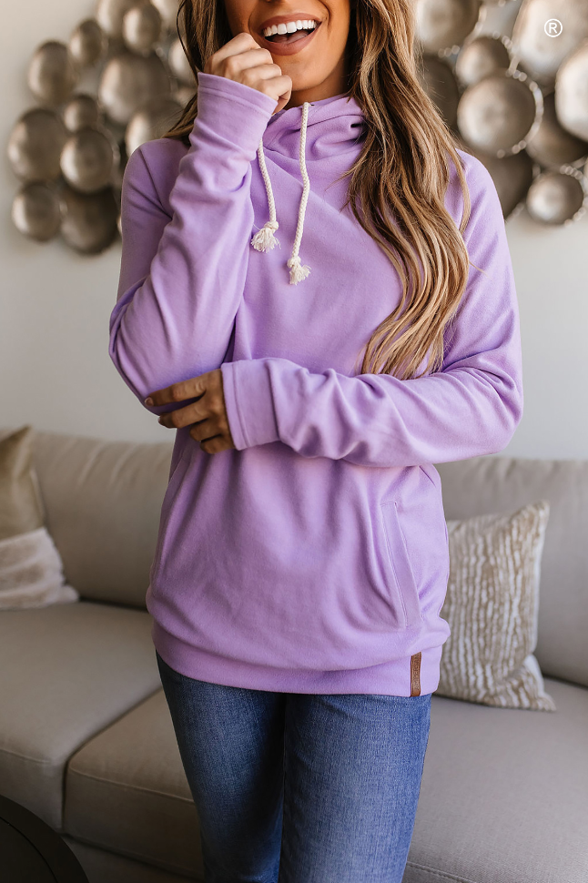 Ampersand Avenue - Doublehood™ Sweatshirt - Wisteria