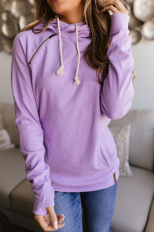 Ampersand Avenue - Doublehood™ Sweatshirt - Wisteria