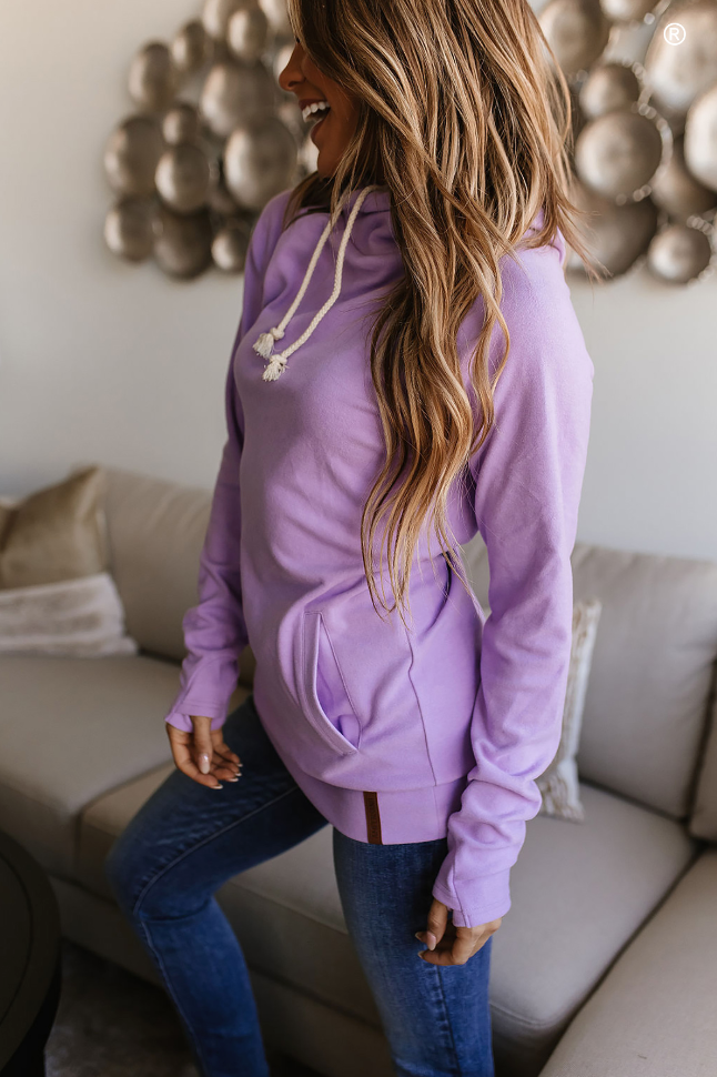 Ampersand Avenue - Doublehood™ Sweatshirt - Wisteria