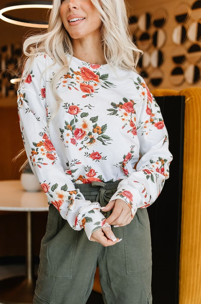 Ampersand Avenue University Pullover - Welcome Back