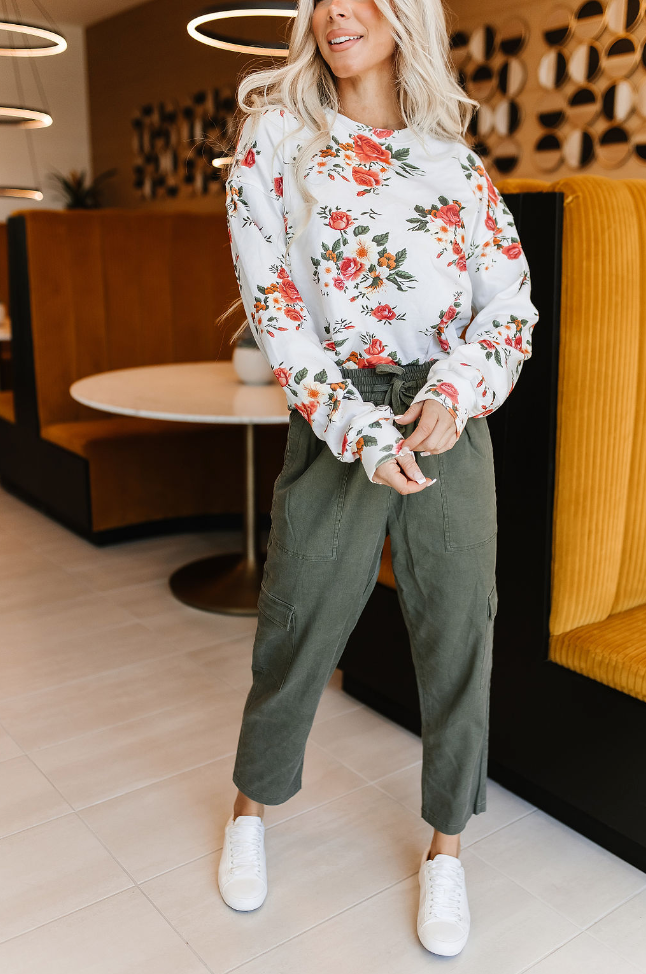 Ampersand Avenue University Pullover - Welcome Back