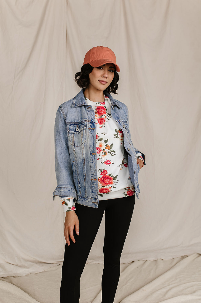 Ampersand Avenue University Pullover - Welcome Back