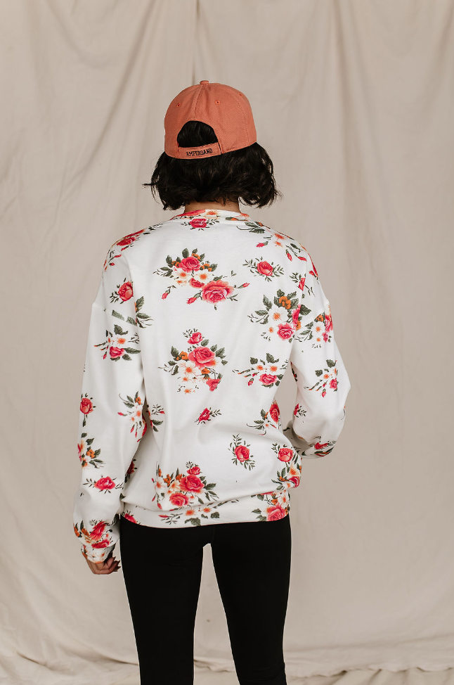 Ampersand Avenue University Pullover - Welcome Back