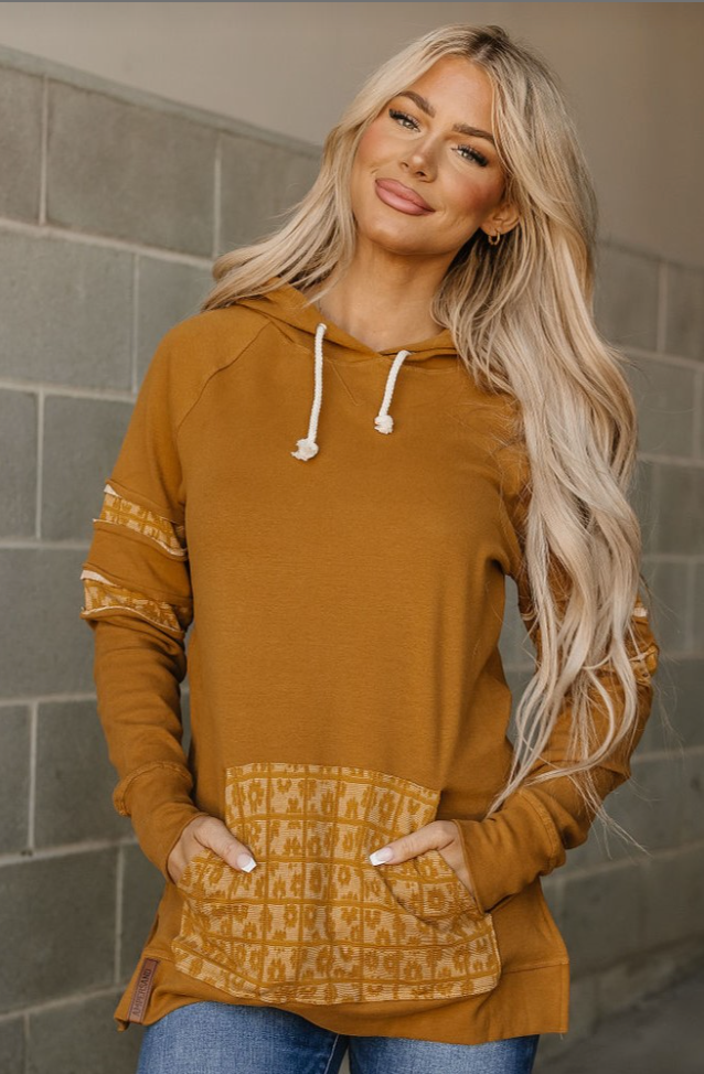 Ampersand Avenue SideSlit Hoodie - Made For You