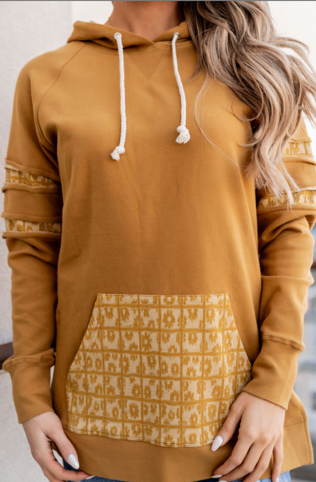 Ampersand Avenue SideSlit Hoodie - Made For You