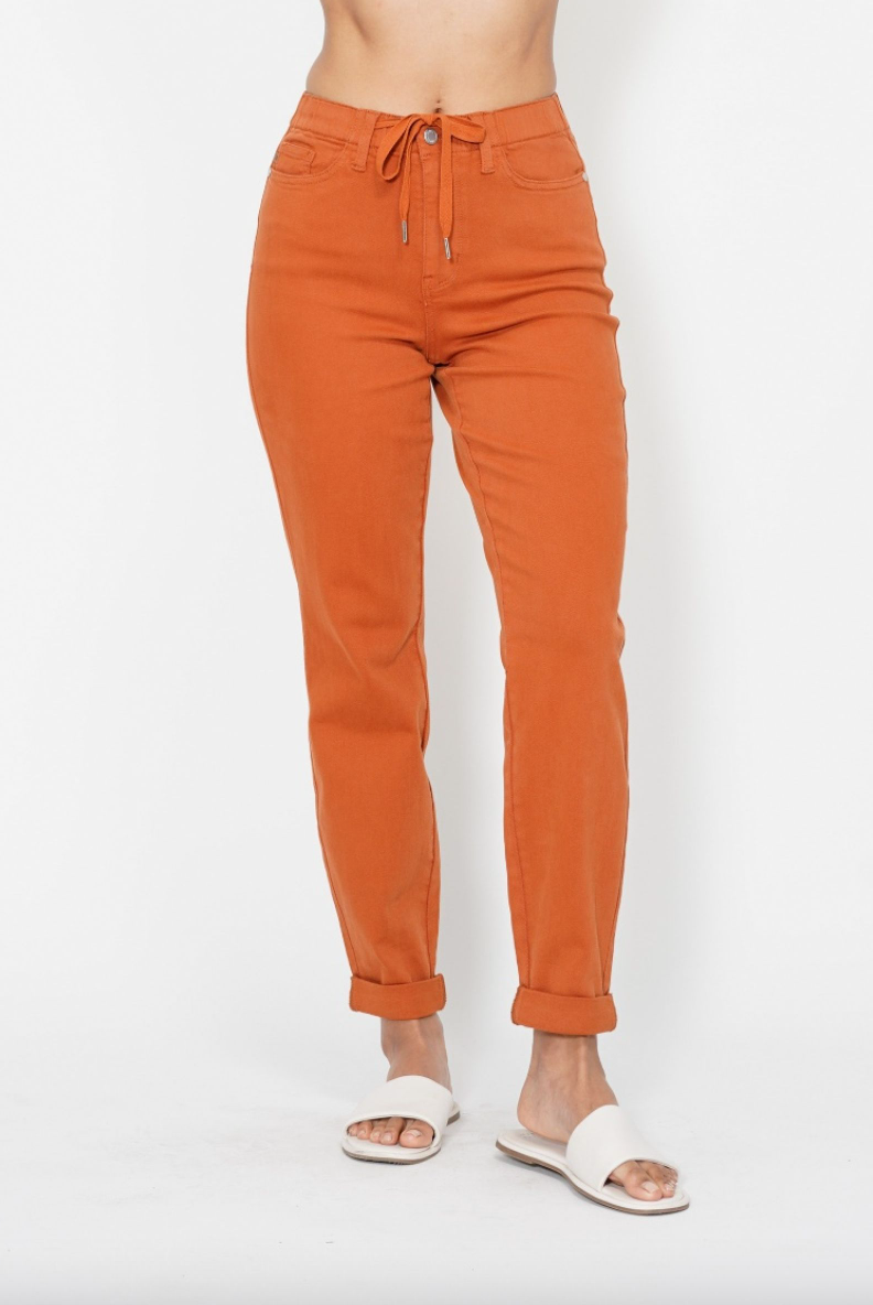 Blue and orange joggers hotsell