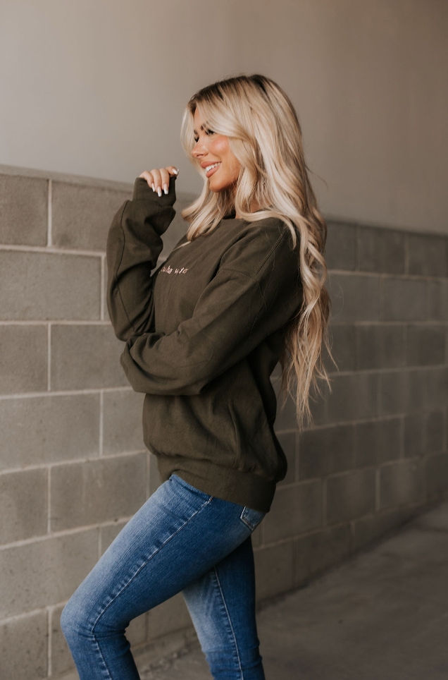 Ampersand Avenue University Pullover - What It Takes